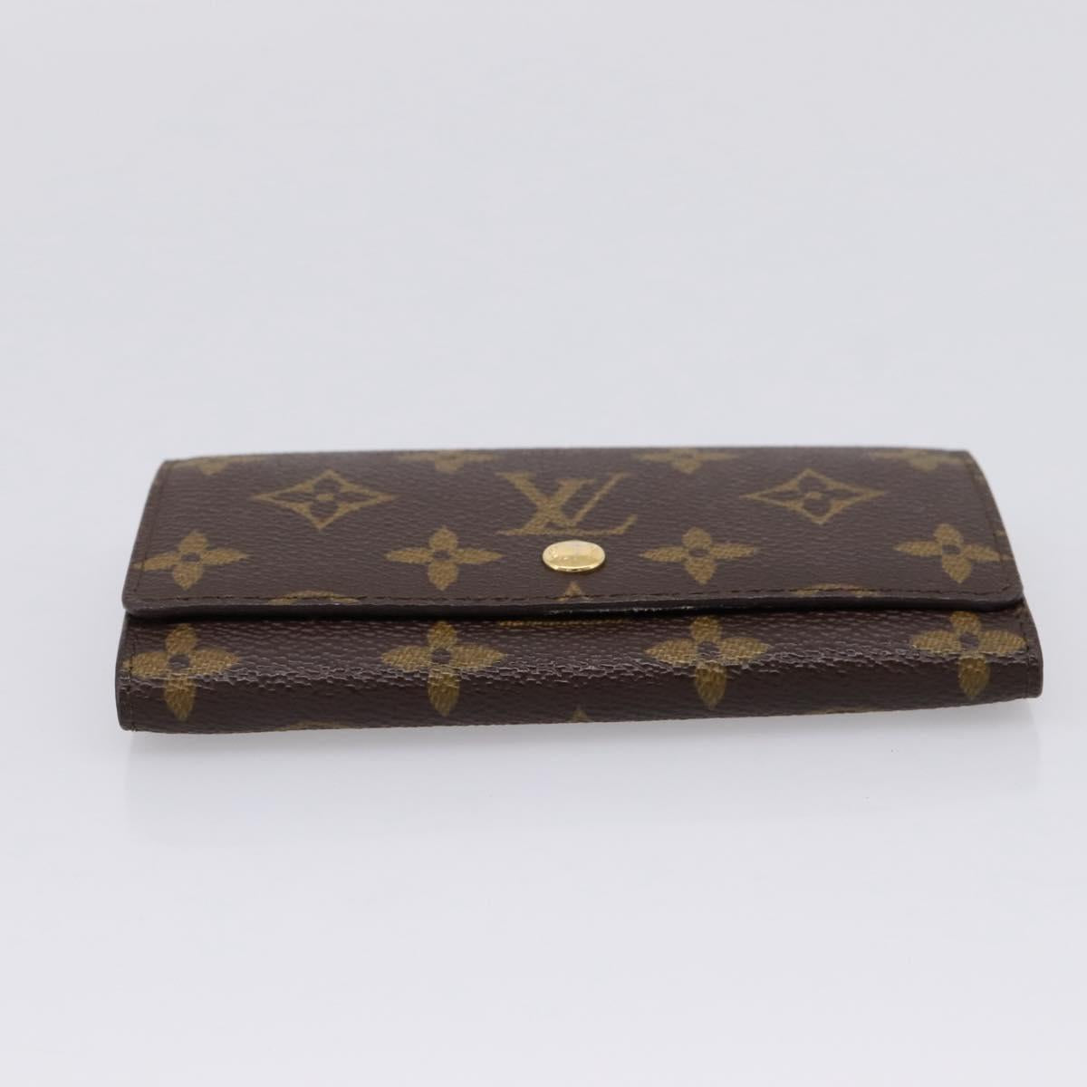 LOUIS VUITTON Porte Monnaie Billets Tresor Wallet M61730 LV Auth 205533V