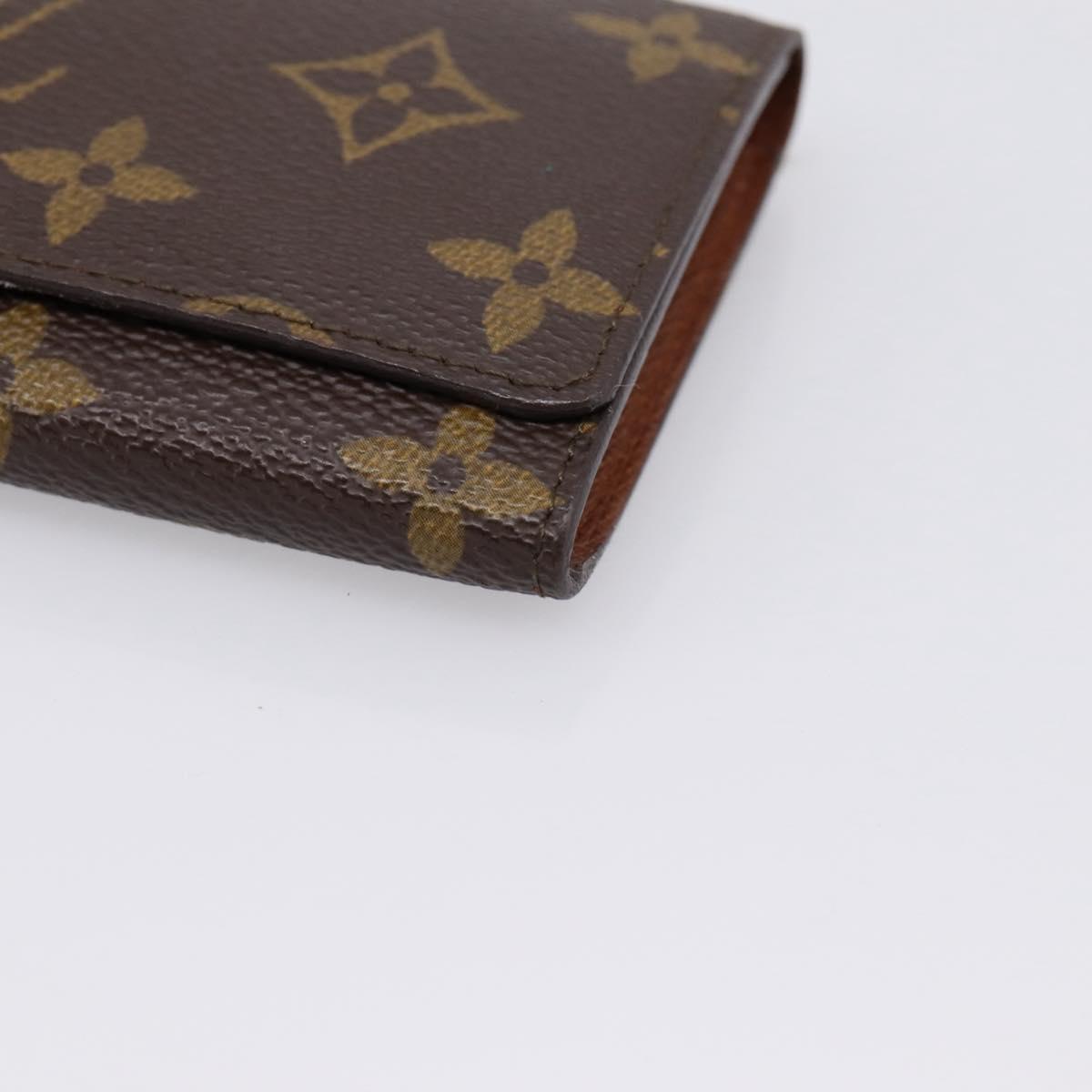 LOUIS VUITTON Porte Monnaie Billets Tresor Wallet M61730 LV Auth 205533V