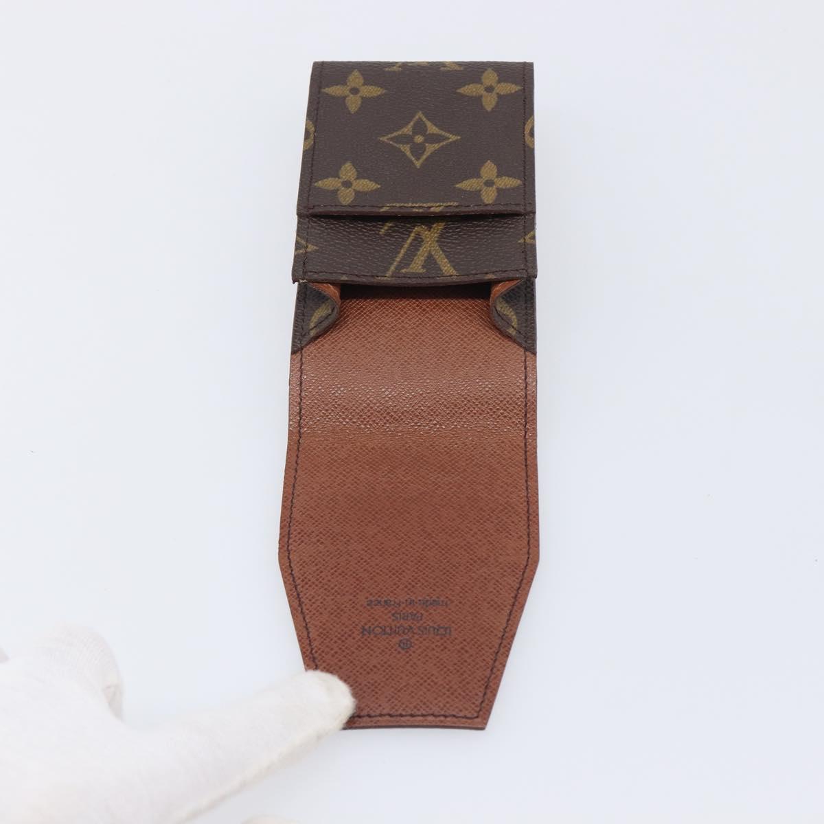 LOUIS VUITTON Monogram Etui Cigarette Cigarette Case M63024 LV Auth 205534