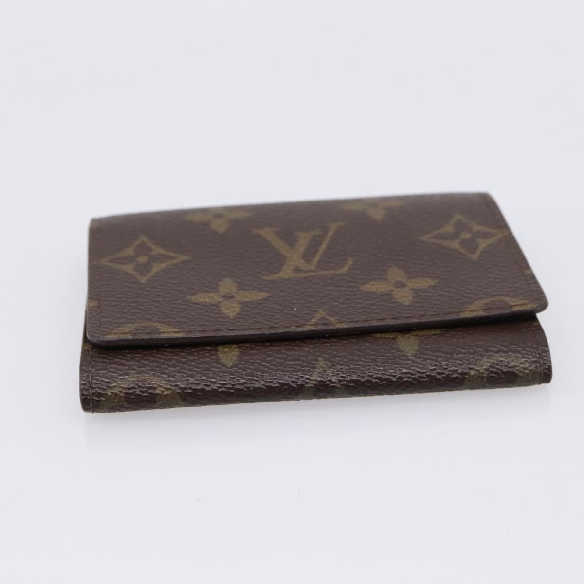 LOUIS VUITTON Monogram Anvelop Cult De Vuitto Card Case M62920 LV Auth 205537