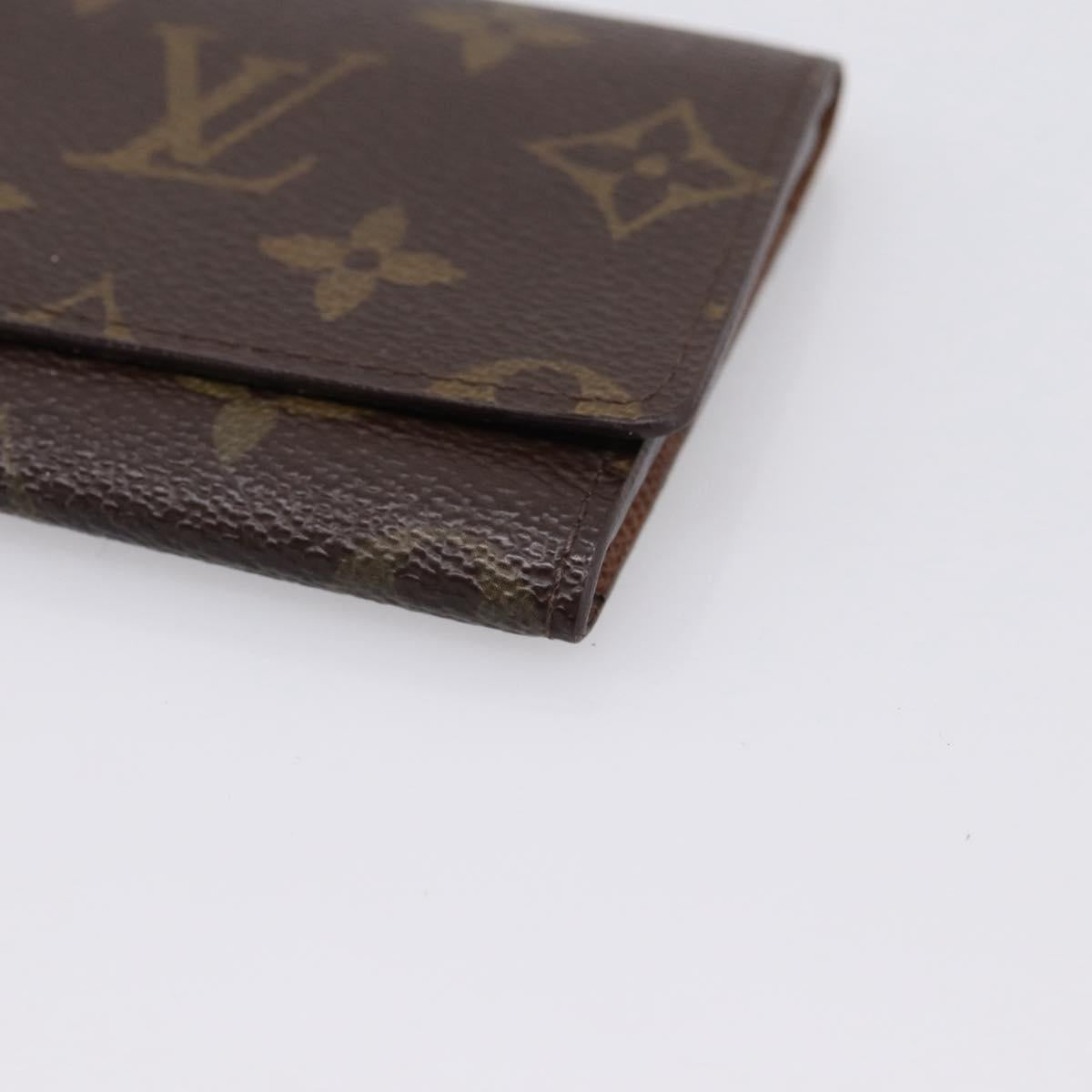 LOUIS VUITTON Monogram Anvelop Cult De Vuitto Card Case M62920 LV Auth 205537
