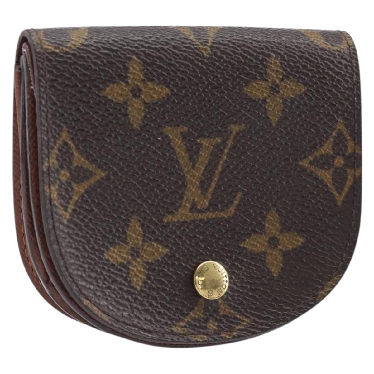 LOUIS VUITTON Monogram Porte Monnaie Guze Coin Purse M61970 LV Auth 205543