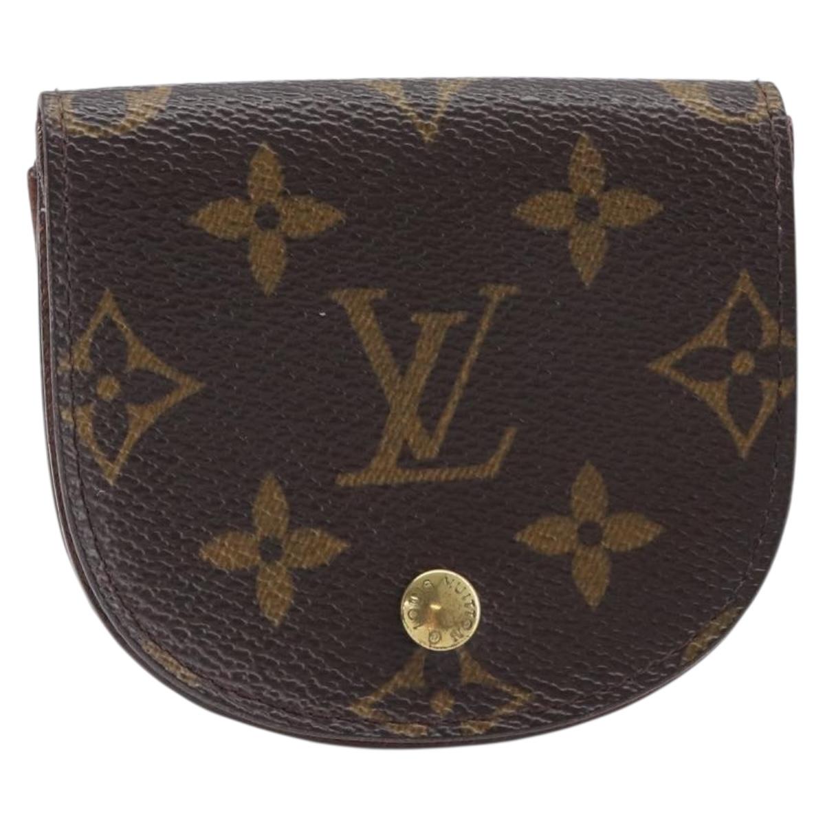 LOUIS VUITTON Monogram Porte Monnaie Guze Coin Purse M61970 LV Auth 205543