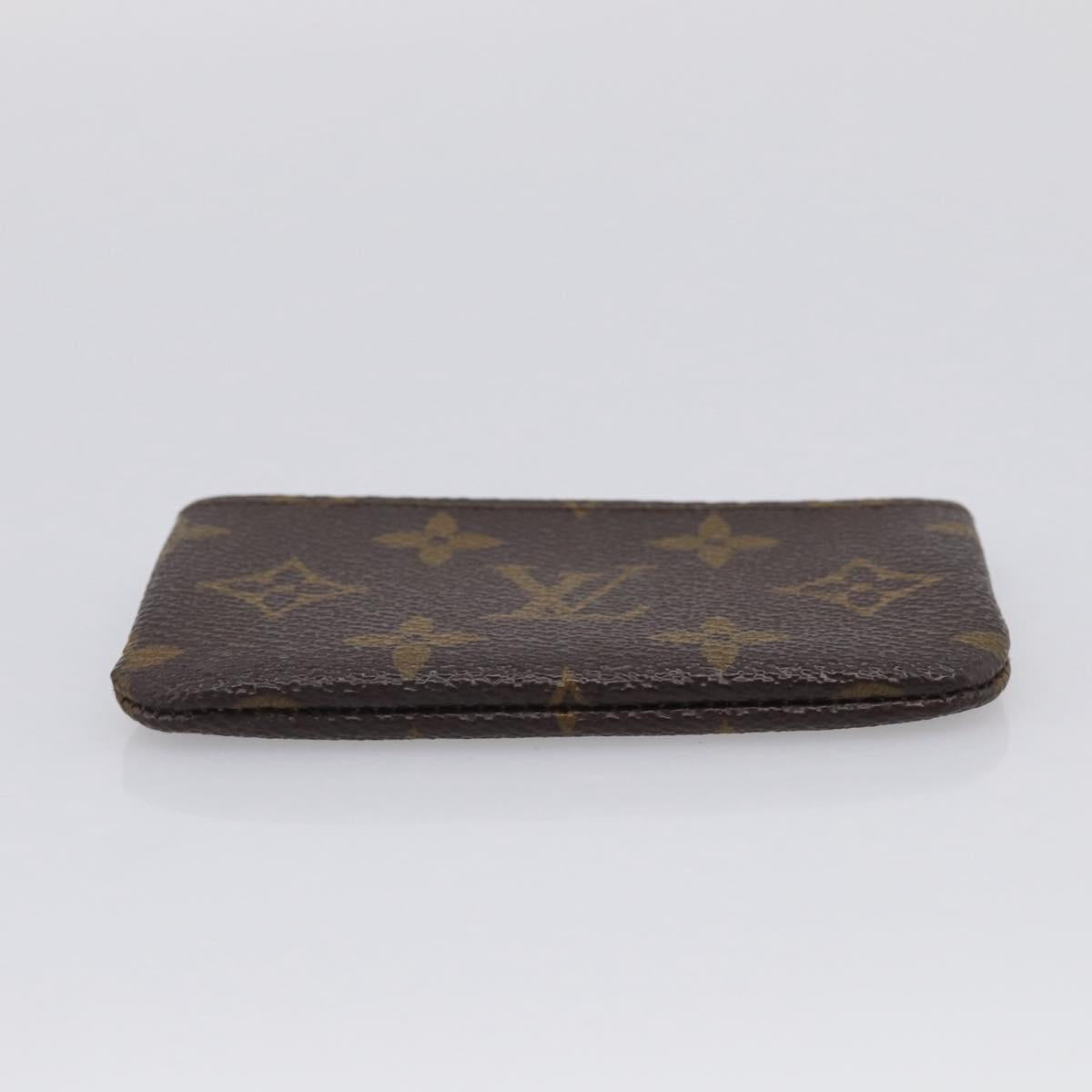 LOUIS VUITTON Monogram Pochette Cles Coin Purse M62650 LV Auth 205737