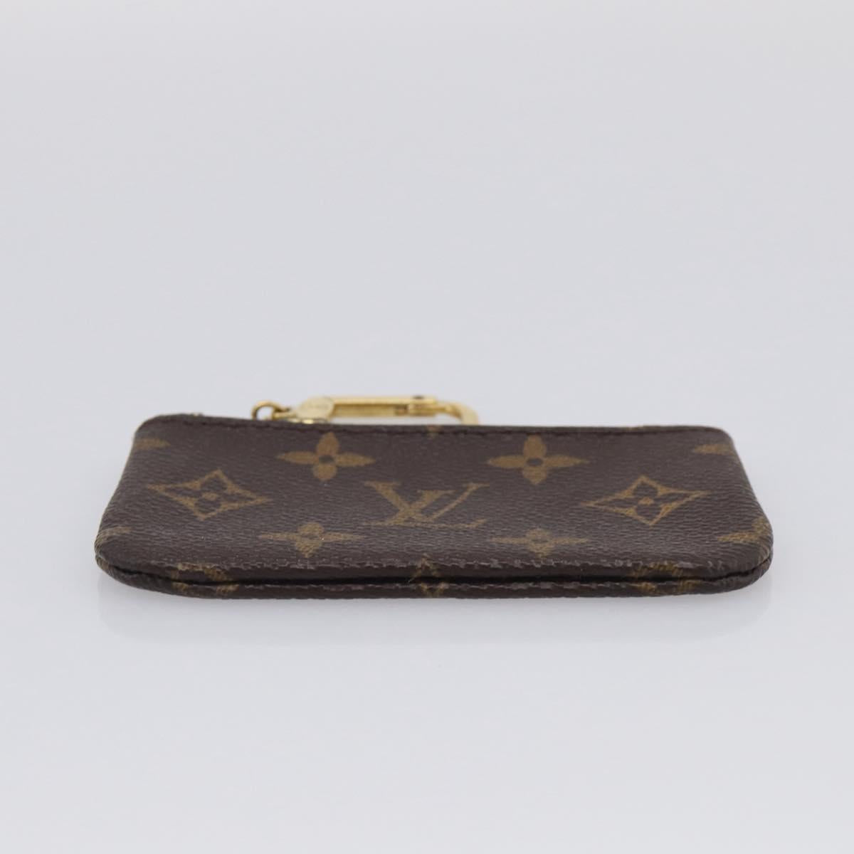 LOUIS VUITTON Monogram Pochette Cles Coin Purse M62650 LV Auth 205743A