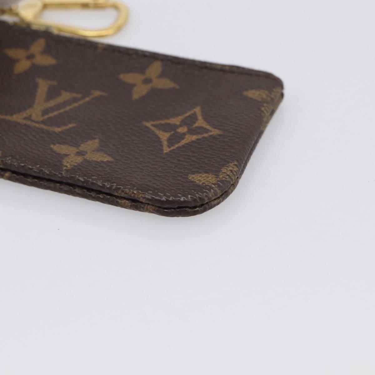 LOUIS VUITTON Monogram Pochette Cles Coin Purse M62650 LV Auth 205743A