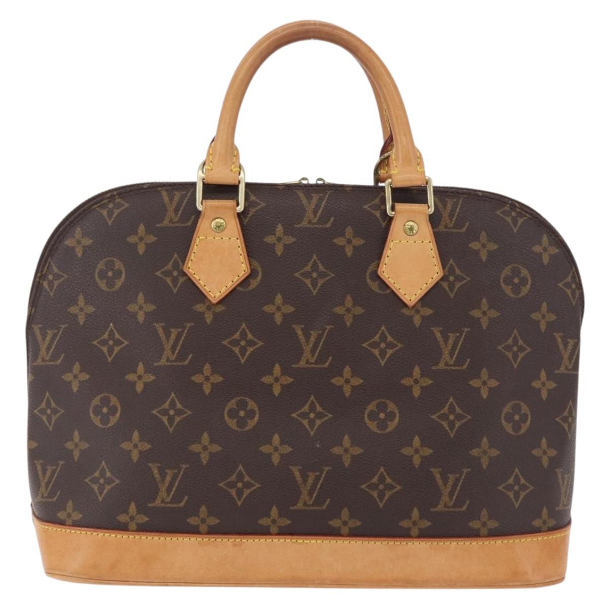 LOUIS VUITTON Monogram Alma Hand Bag M51130 LV Auth 205805A
