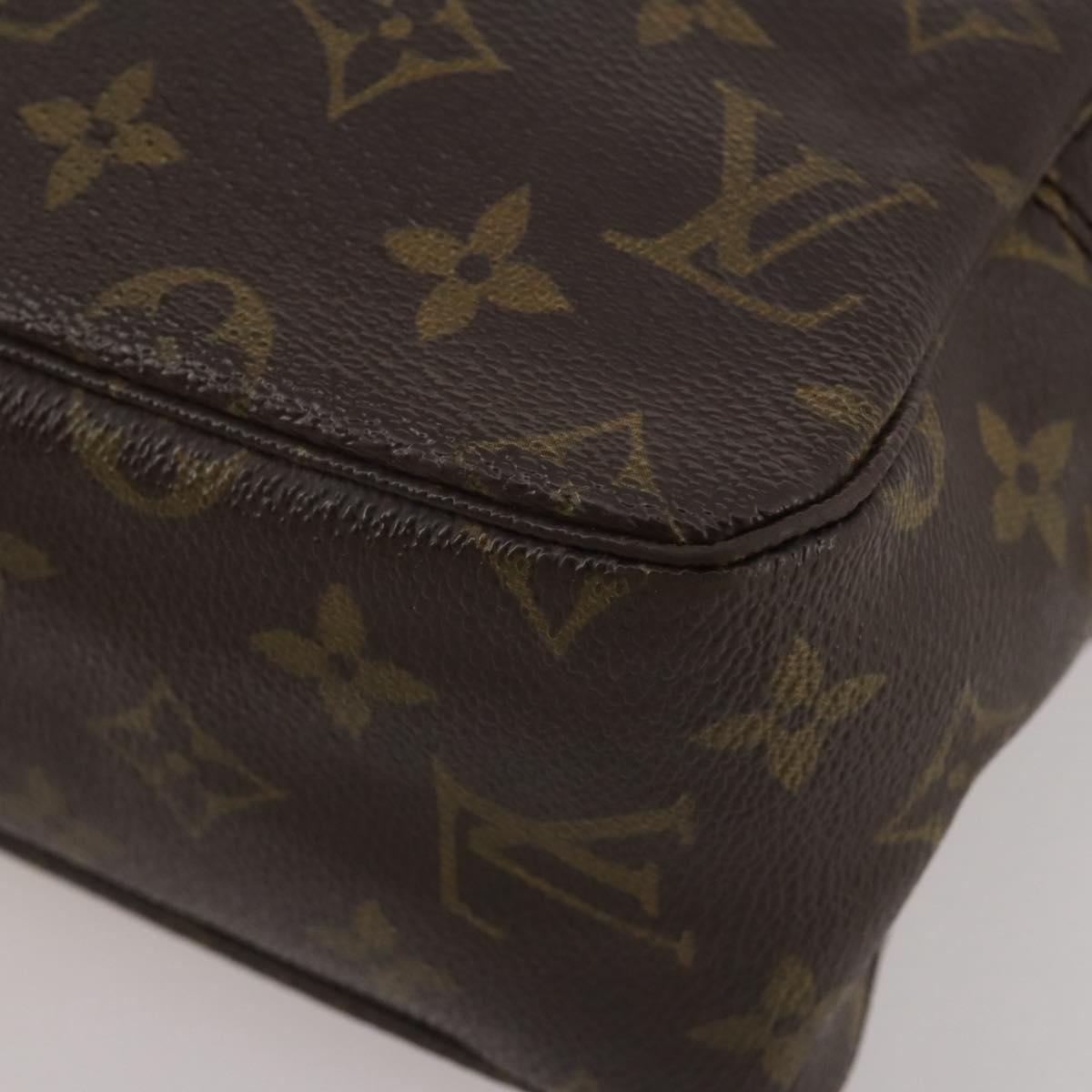 LOUIS VUITTON Monogram Trousse Toilette 28 Clutch Bag M47522 LV Auth 205807