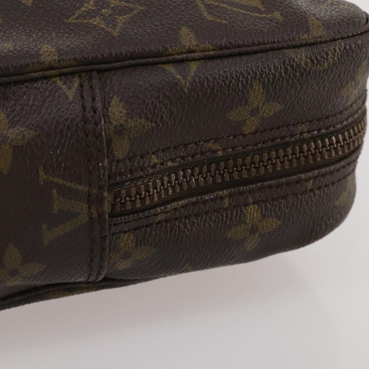 LOUIS VUITTON Monogram Trousse Toilette 28 Clutch Bag M47522 LV Auth 205807