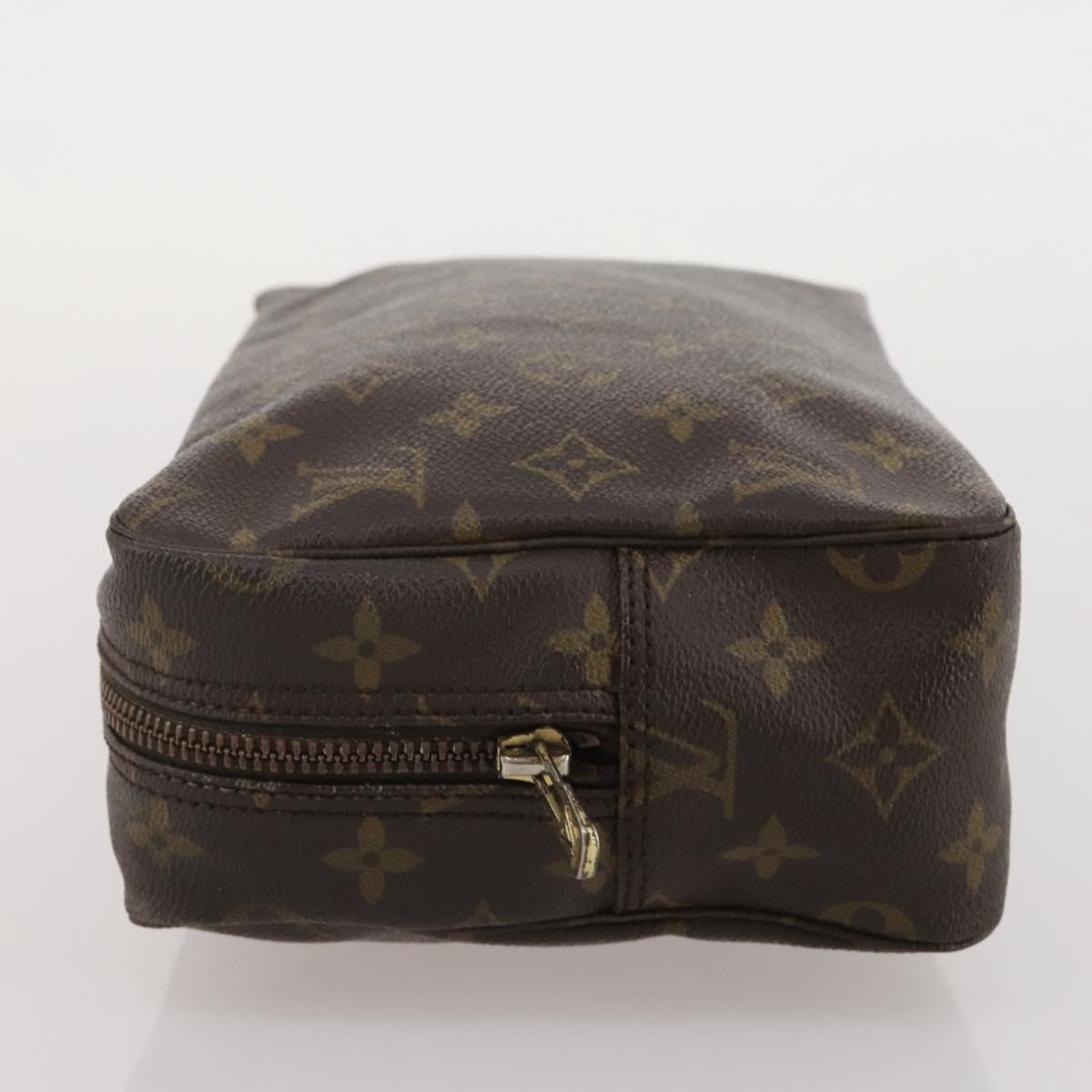 LOUIS VUITTON Monogram Trousse Toilette 28 Clutch Bag M47522 LV Auth 205807