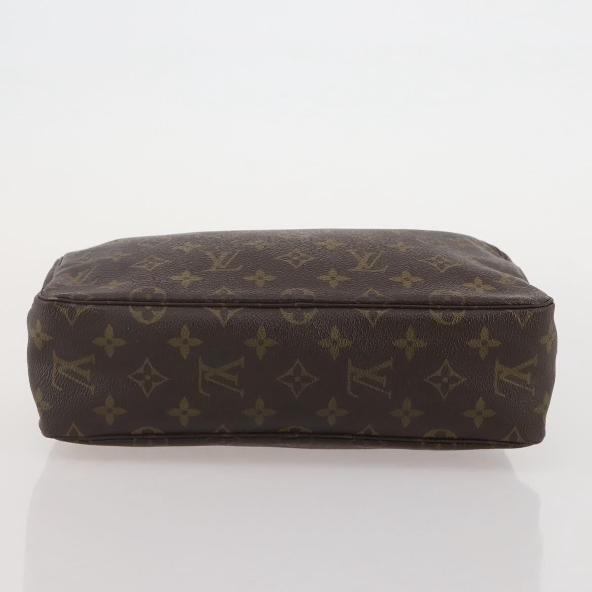 LOUIS VUITTON Monogram Trousse Toilette 28 Clutch Bag M47522 LV Auth 205807