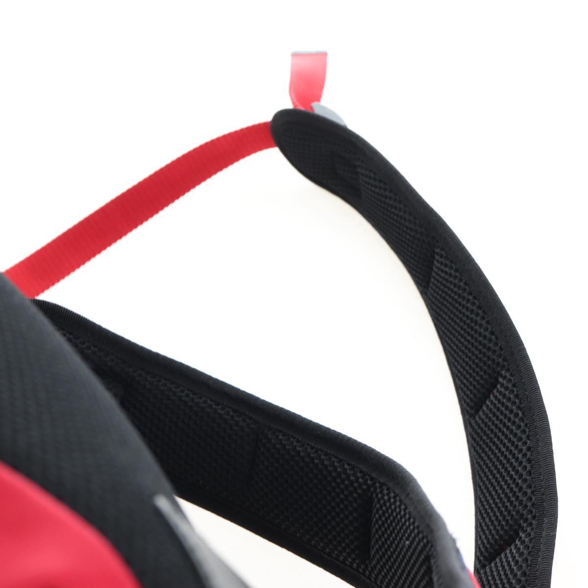 GUCCI Embroidery Tiger Web Sherry Line Backpack Canvas Red 429037 Auth 205809V