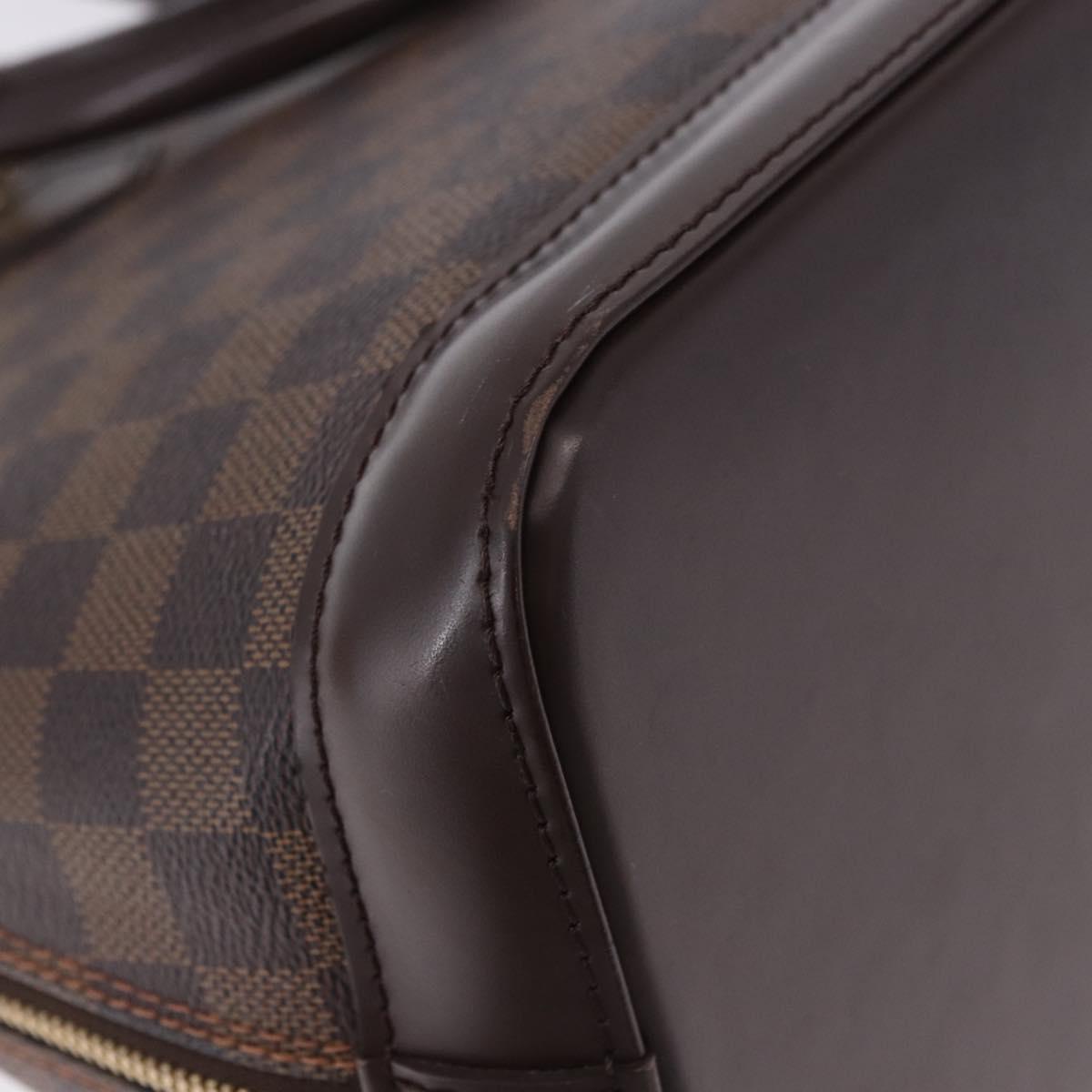 LOUIS VUITTON Damier Ebene Alma Hand Bag N51131 LV Auth 205811A