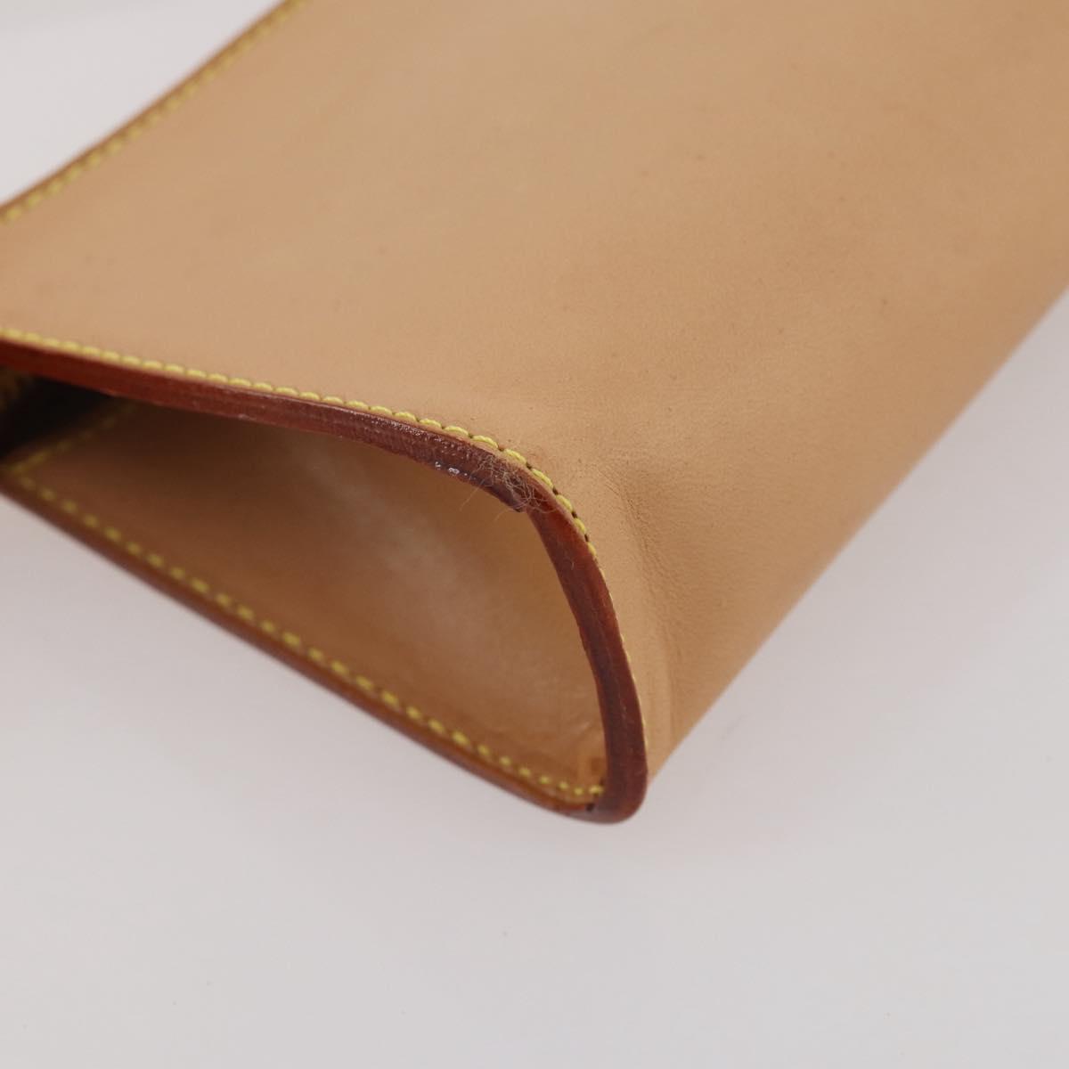 LOUIS VUITTON Nomad Cabas Cruise Pouch Beige LV Auth 205813A