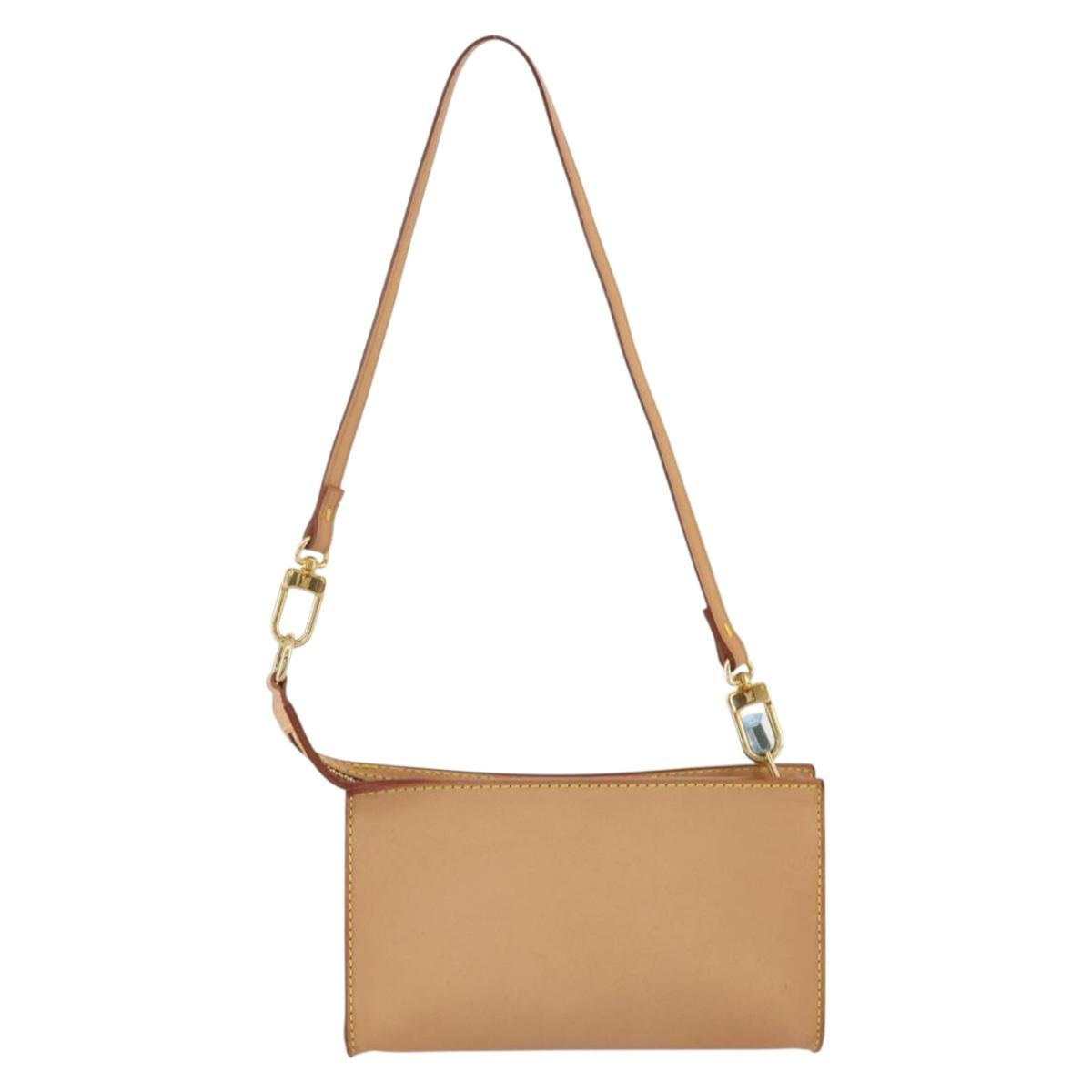 LOUIS VUITTON Nomad Cabas Cruise Pouch Beige LV Auth 205813A