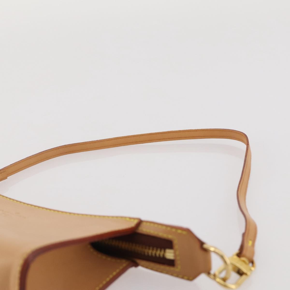 LOUIS VUITTON Nomad Cabas Cruise Pouch Beige LV Auth 205813A