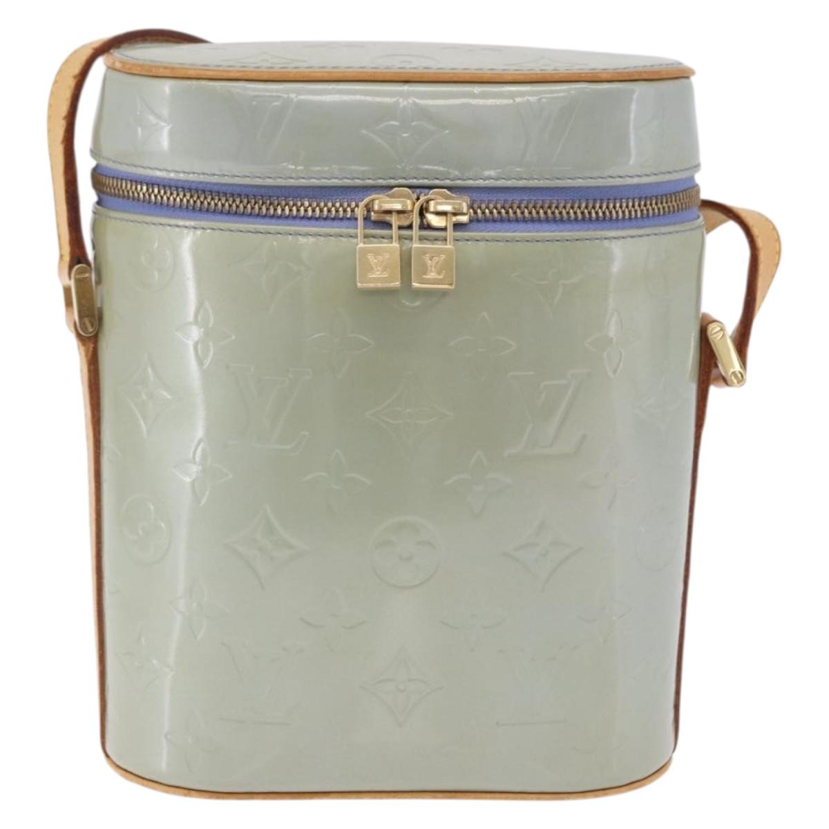 LOUIS VUITTON Monogram Vernis Sullivan Vertical Bag Lavande M91258 Auth 205822
