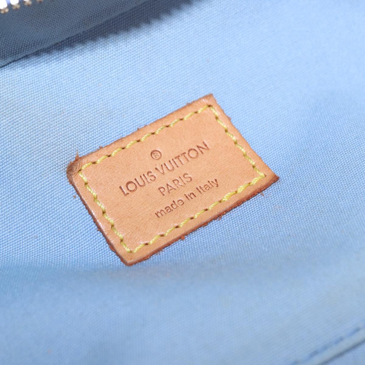 LOUIS VUITTON Monogram Vernis Sullivan Vertical Bag Lavande M91258 Auth 205822