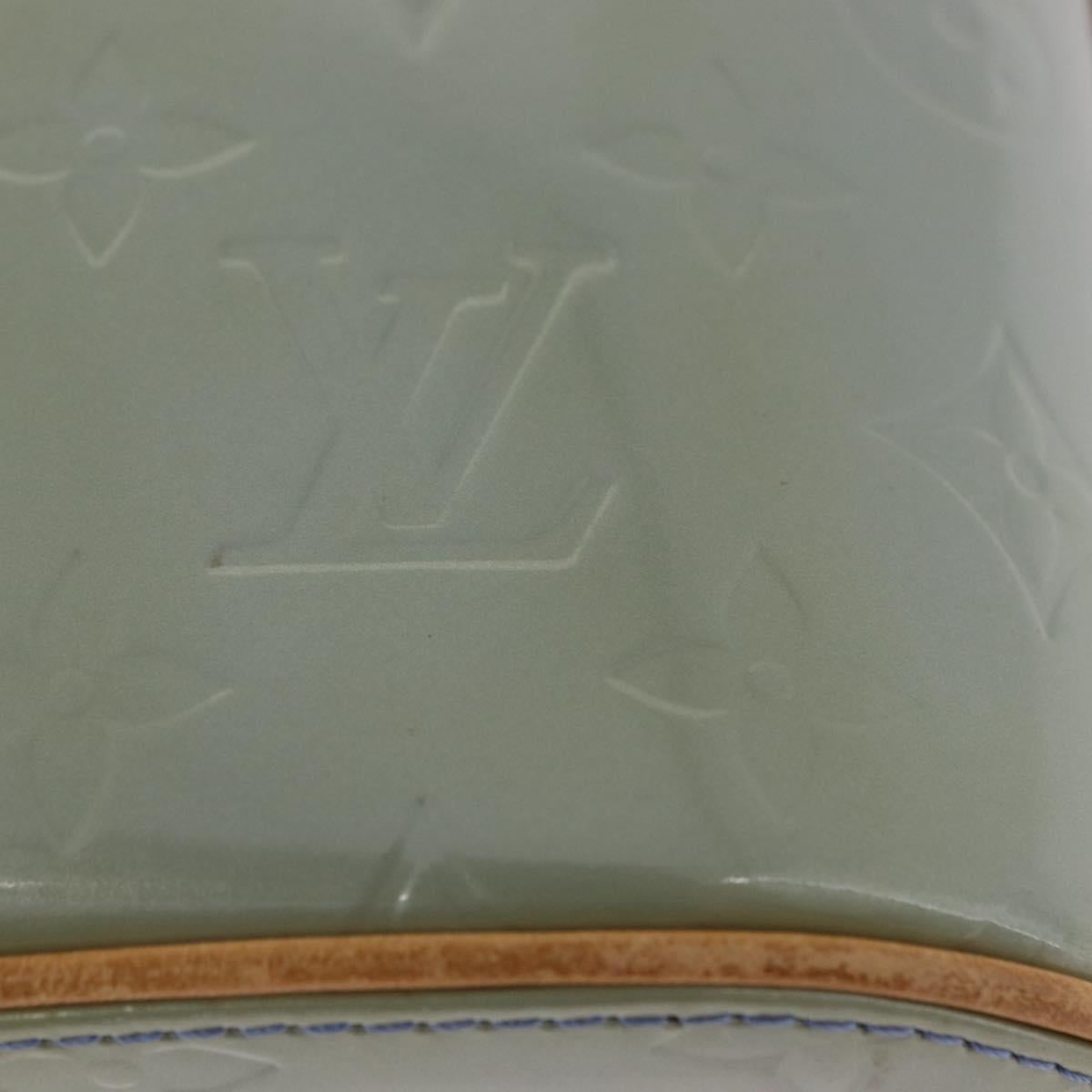 LOUIS VUITTON Monogram Vernis Sullivan Vertical Bag Lavande M91258 Auth 205822