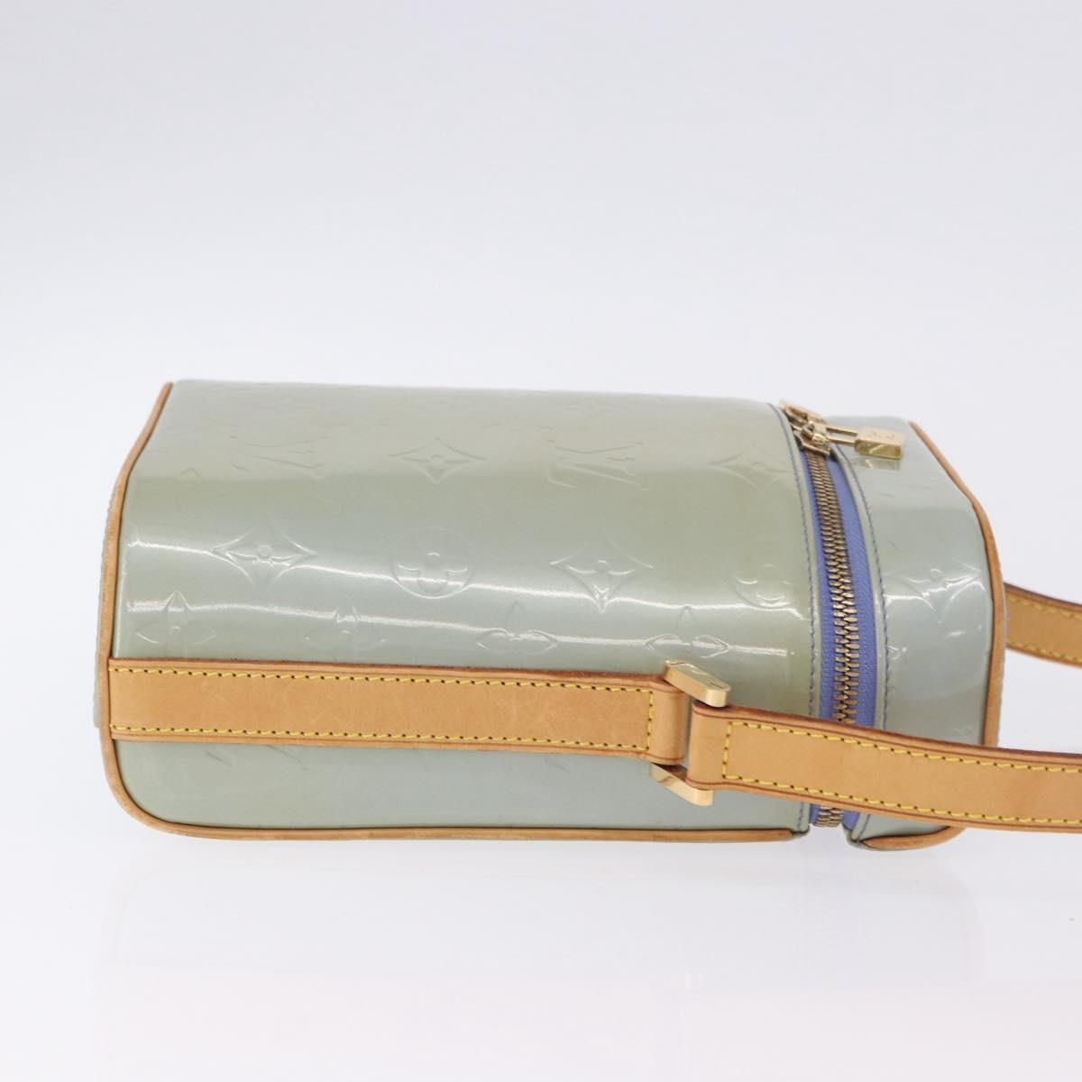 LOUIS VUITTON Monogram Vernis Sullivan Vertical Bag Lavande M91258 Auth 205822