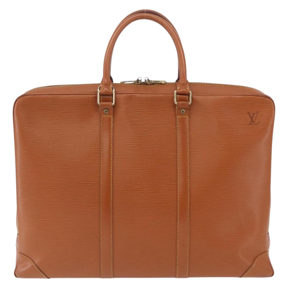 LOUIS VUITTON Epi Porte Documents Voyage Business Bag M54478 LV Auth 205831