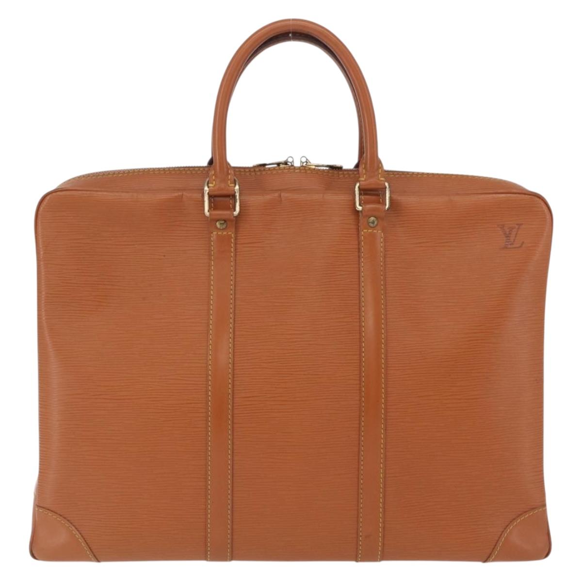 LOUIS VUITTON Epi Porte Documents Voyage Business Bag M54478 LV Auth 205831