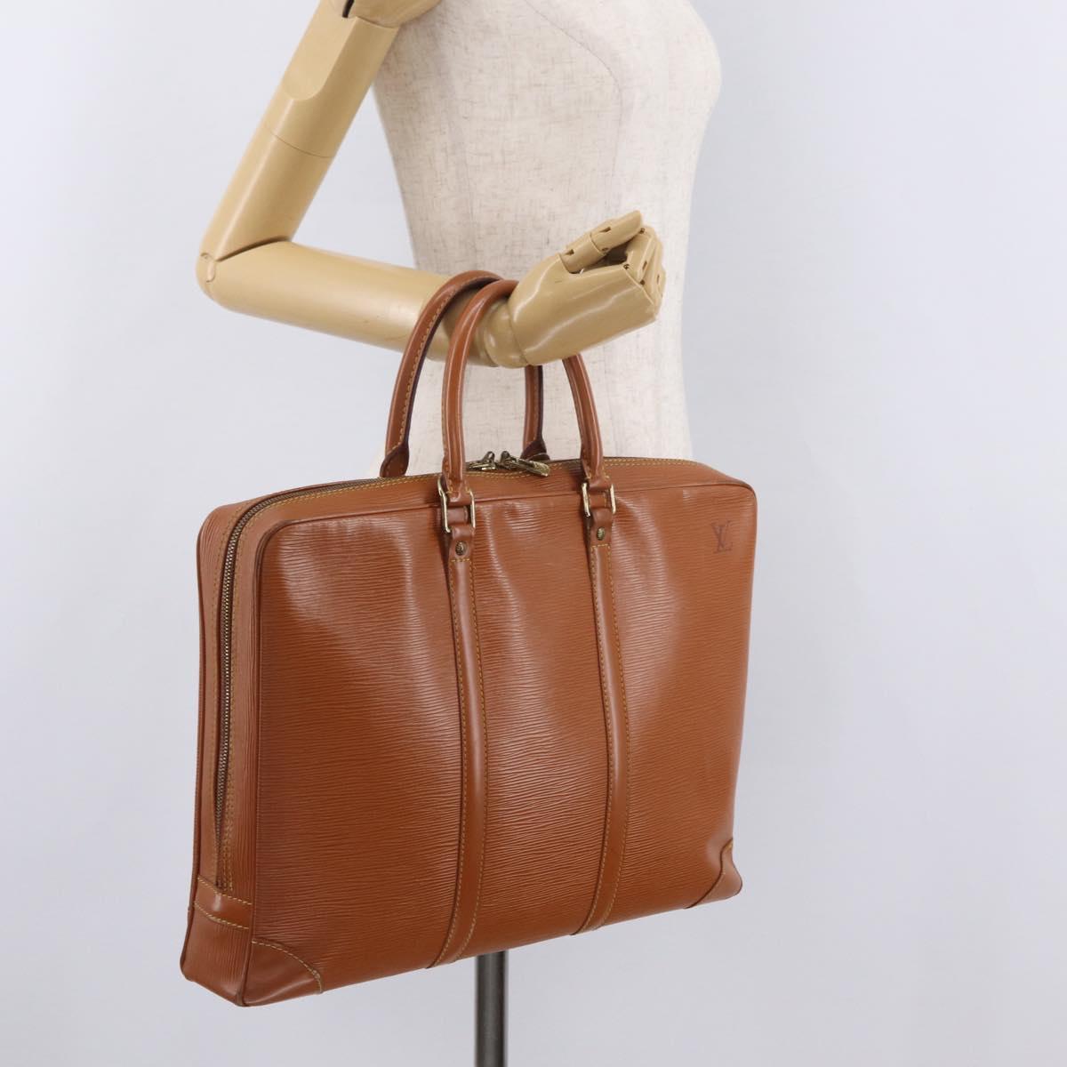 LOUIS VUITTON Epi Porte Documents Voyage Business Bag M54478 LV Auth 205831