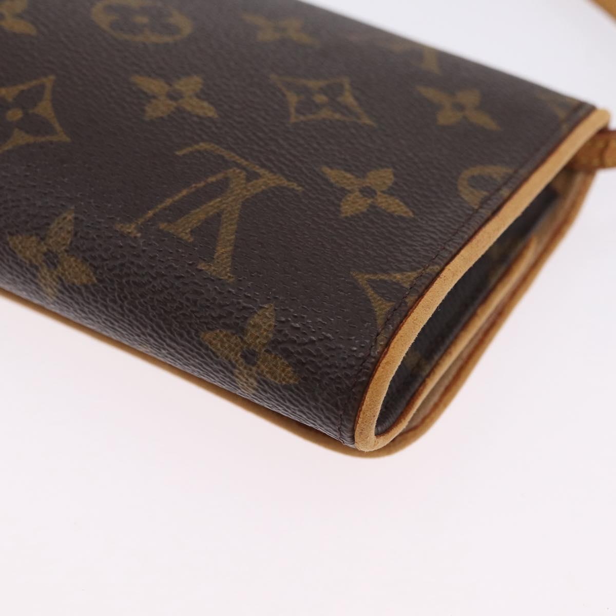 LOUIS VUITTON Monogram Pochette Twin GM Shoulder Bag M51852 LV Auth 205833