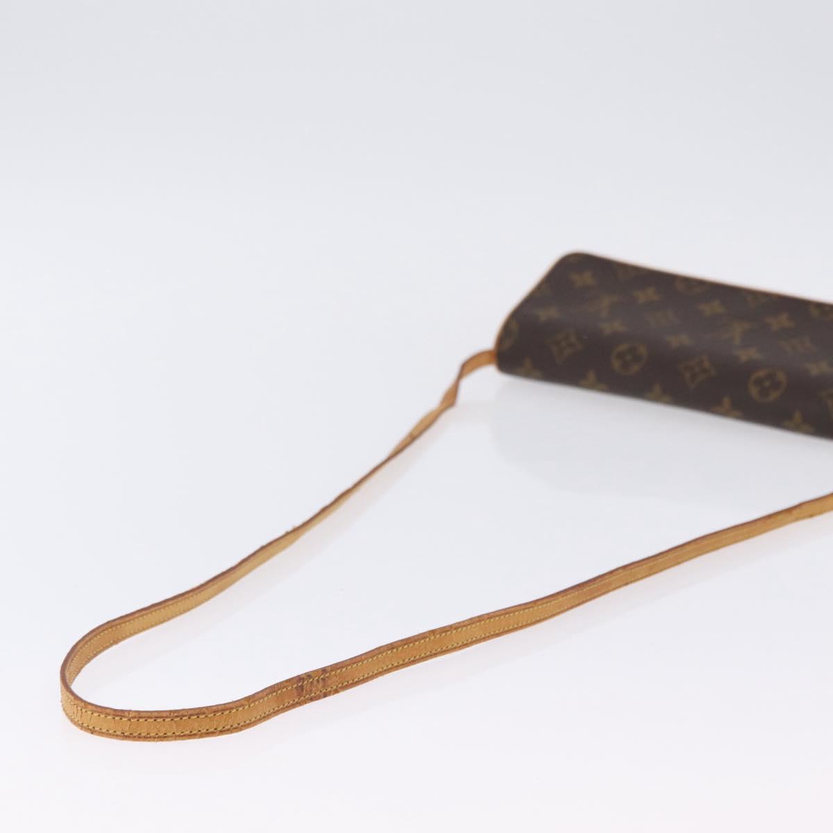 LOUIS VUITTON Monogram Pochette Twin GM Shoulder Bag M51852 LV Auth 205833
