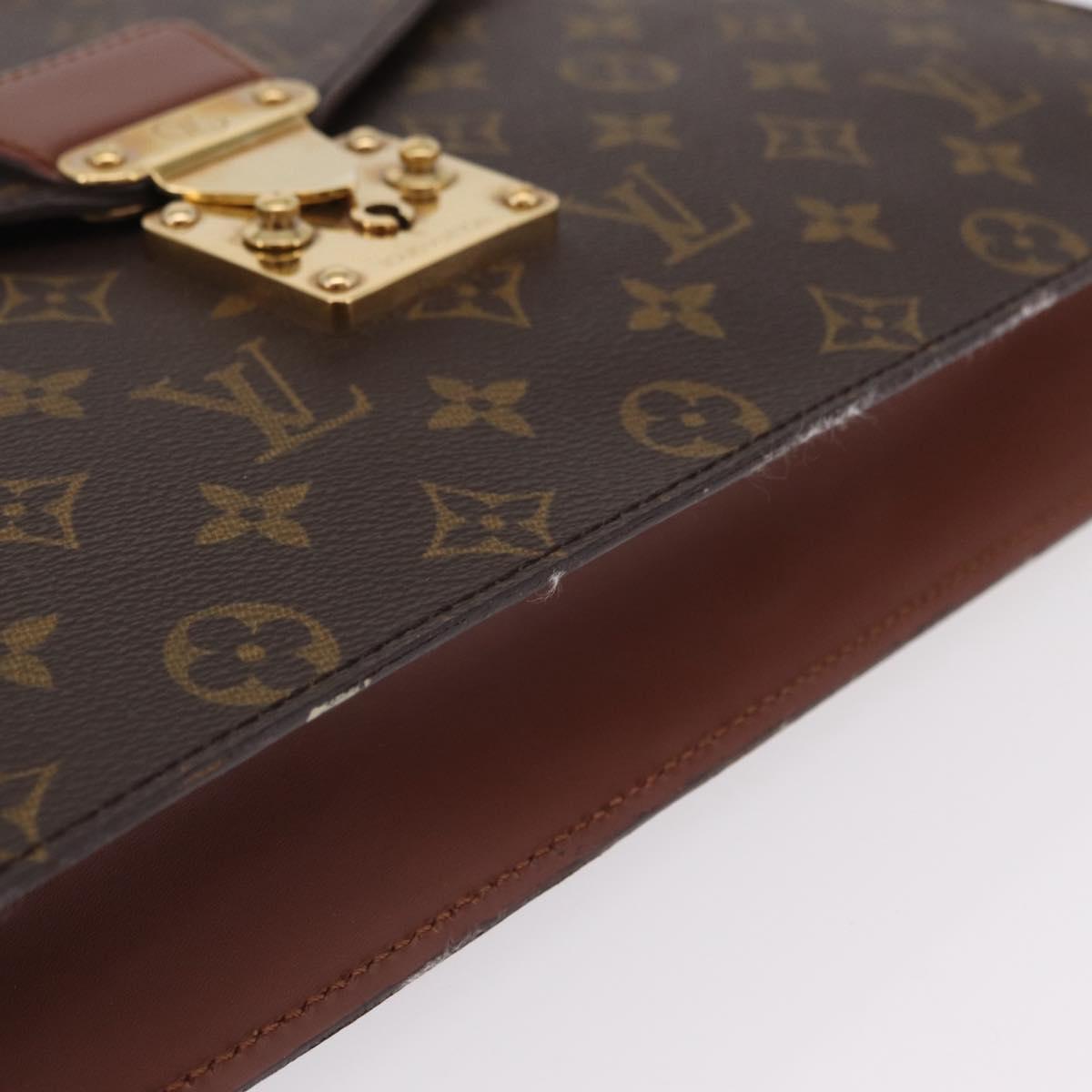 LOUIS VUITTON Monogram Porte Documents Bandouliere Bag M53338 LV Auth 205837A