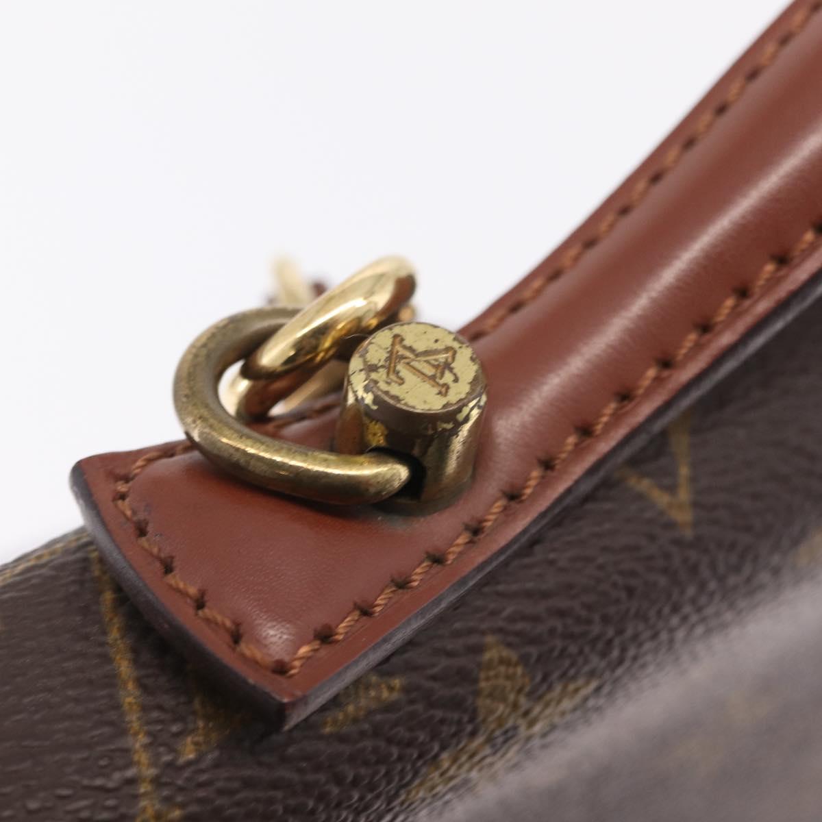 LOUIS VUITTON Monogram Porte Documents Bandouliere Bag M53338 LV Auth 205837A