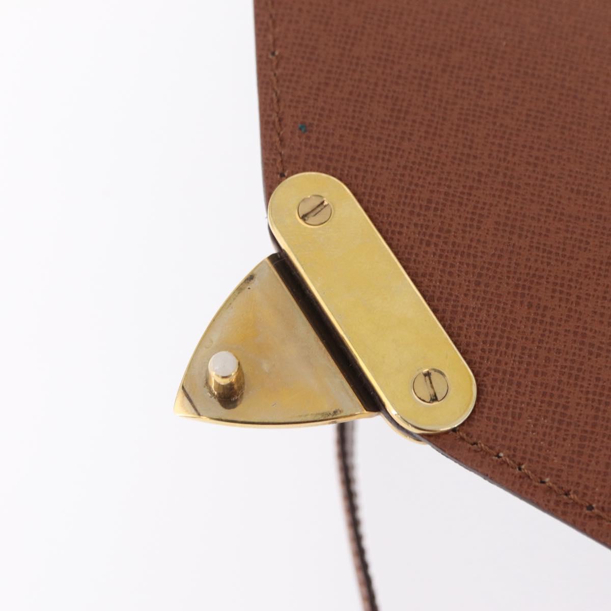LOUIS VUITTON Monogram Porte Documents Bandouliere Bag M53338 LV Auth 205837A