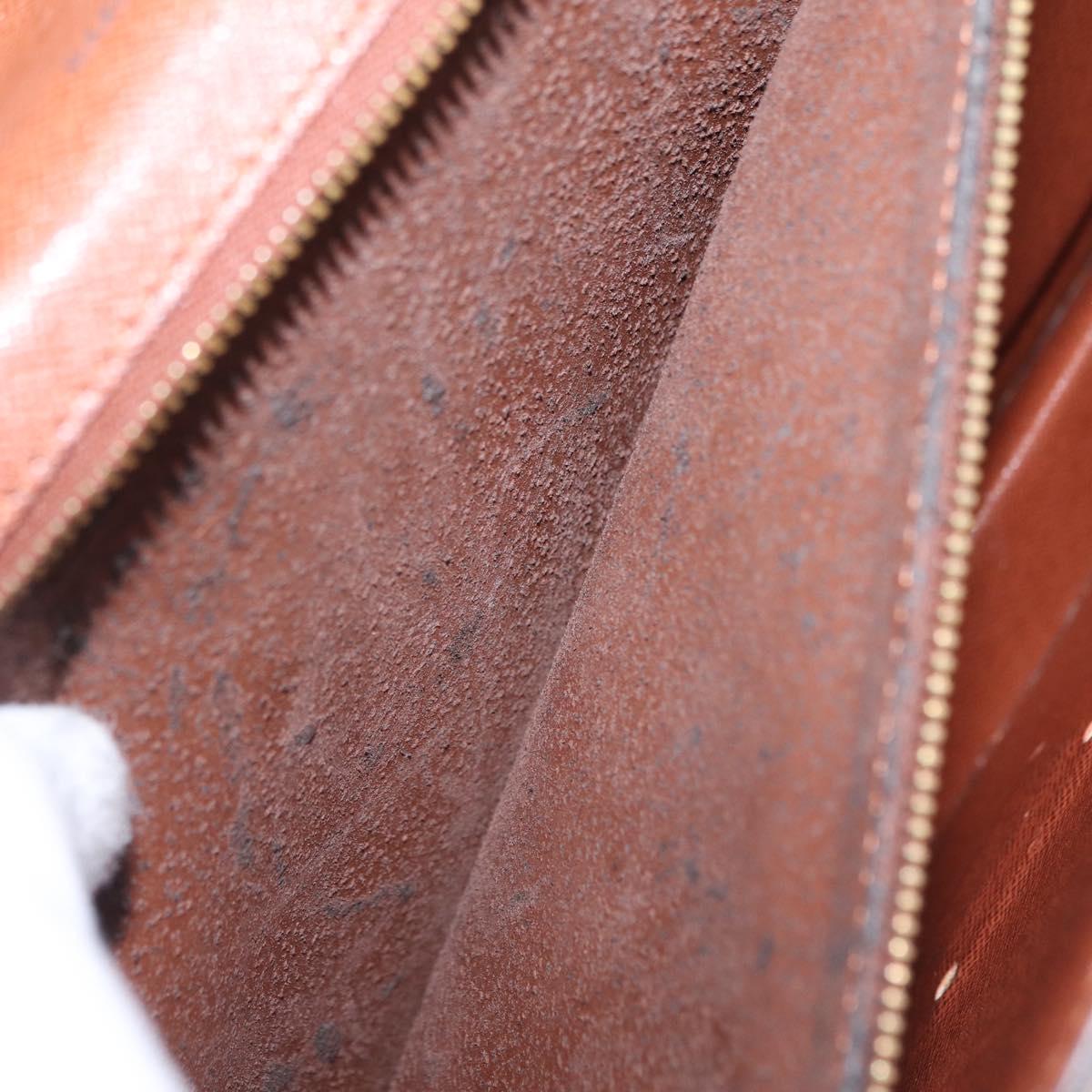LOUIS VUITTON Monogram Porte Documents Bandouliere Bag M53338 LV Auth 205837A