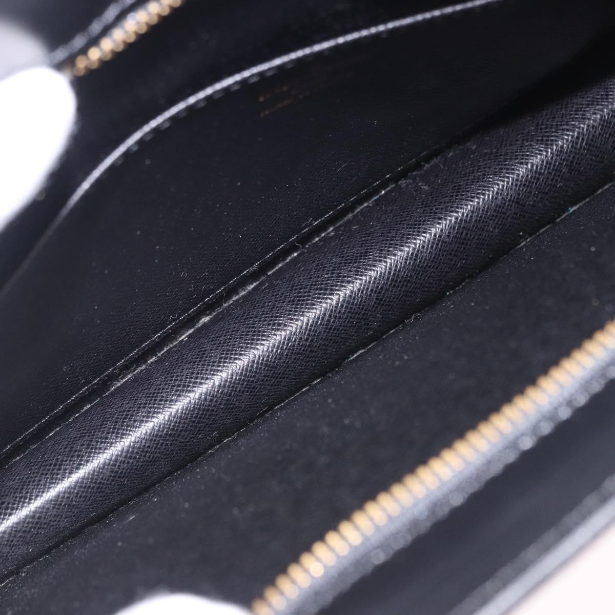 LOUIS VUITTON Epi Pochette Homme Clutch Bag Black M52522 LV Auth 205843A