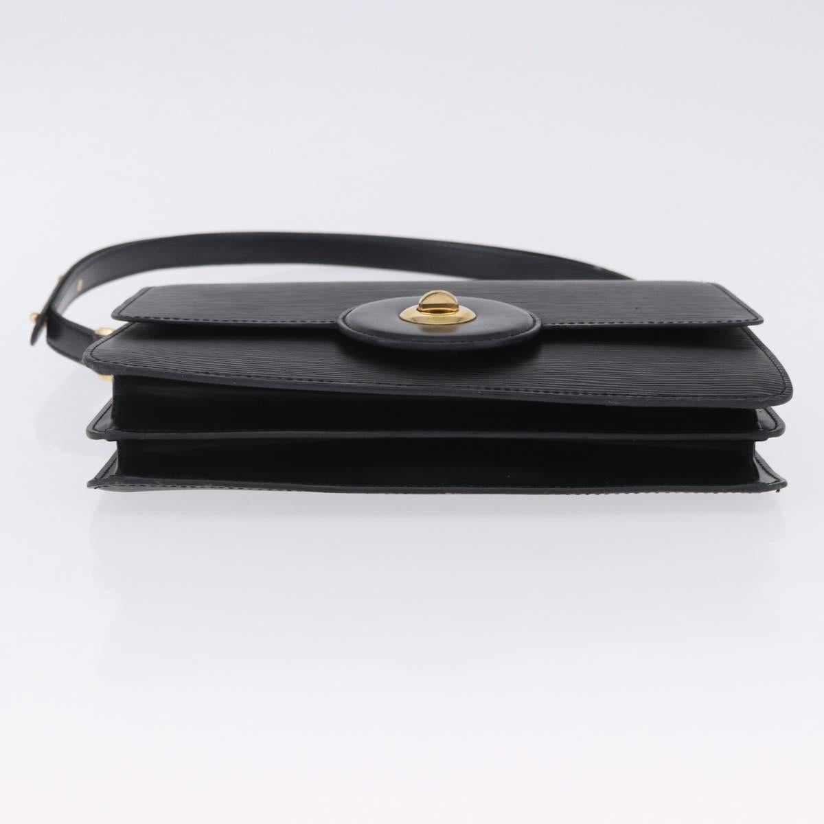 LOUIS VUITTON Epi Free Run Shoulder Bag Black M52402 LV Auth 205844A