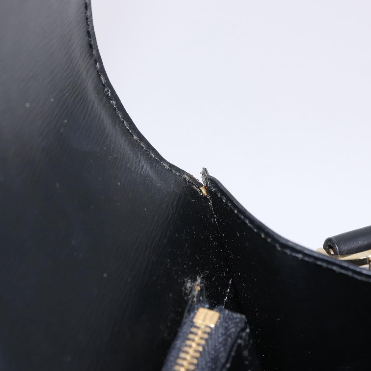 LOUIS VUITTON Epi Free Run Shoulder Bag Black M52402 LV Auth 205844A