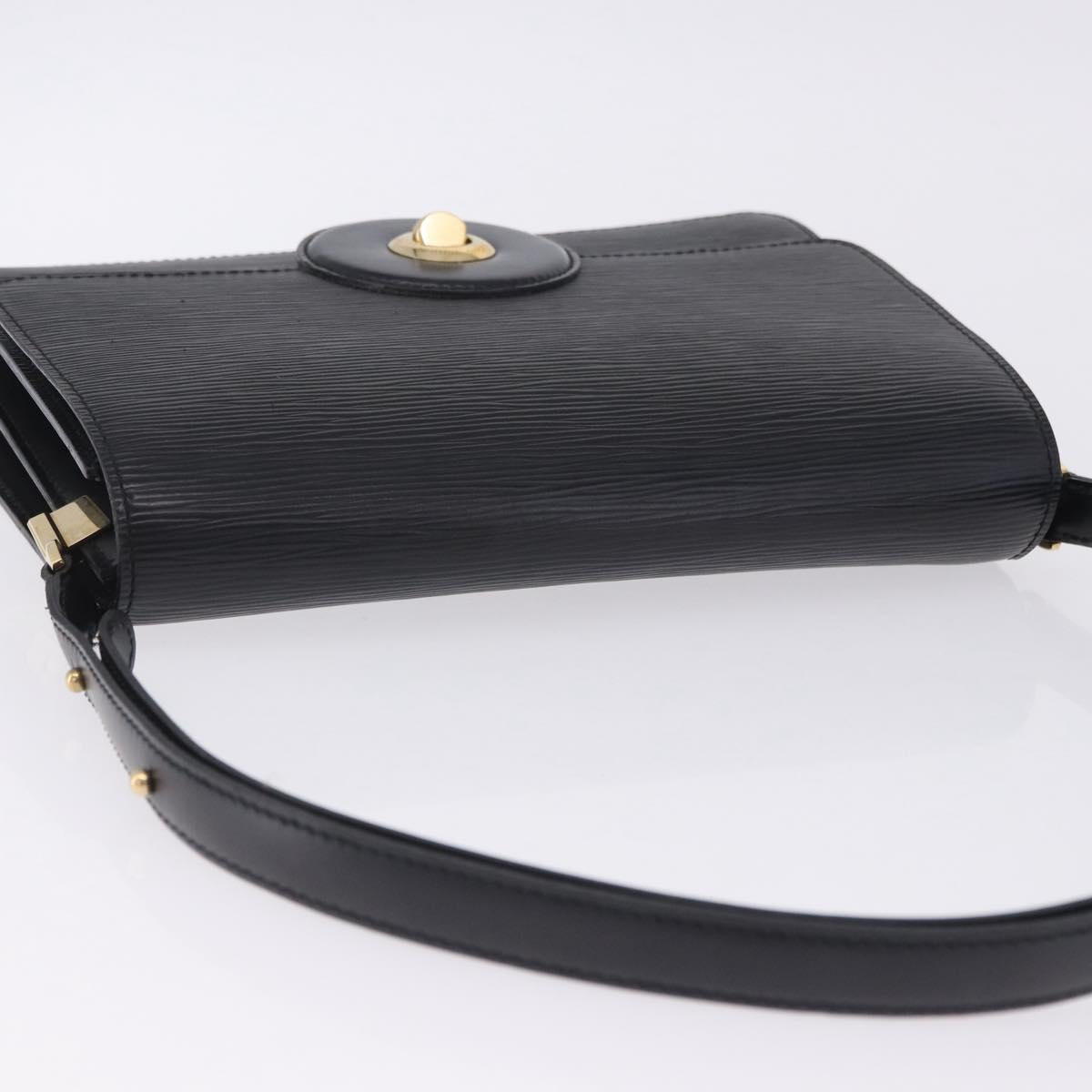 LOUIS VUITTON Epi Free Run Shoulder Bag Black M52402 LV Auth 205844A