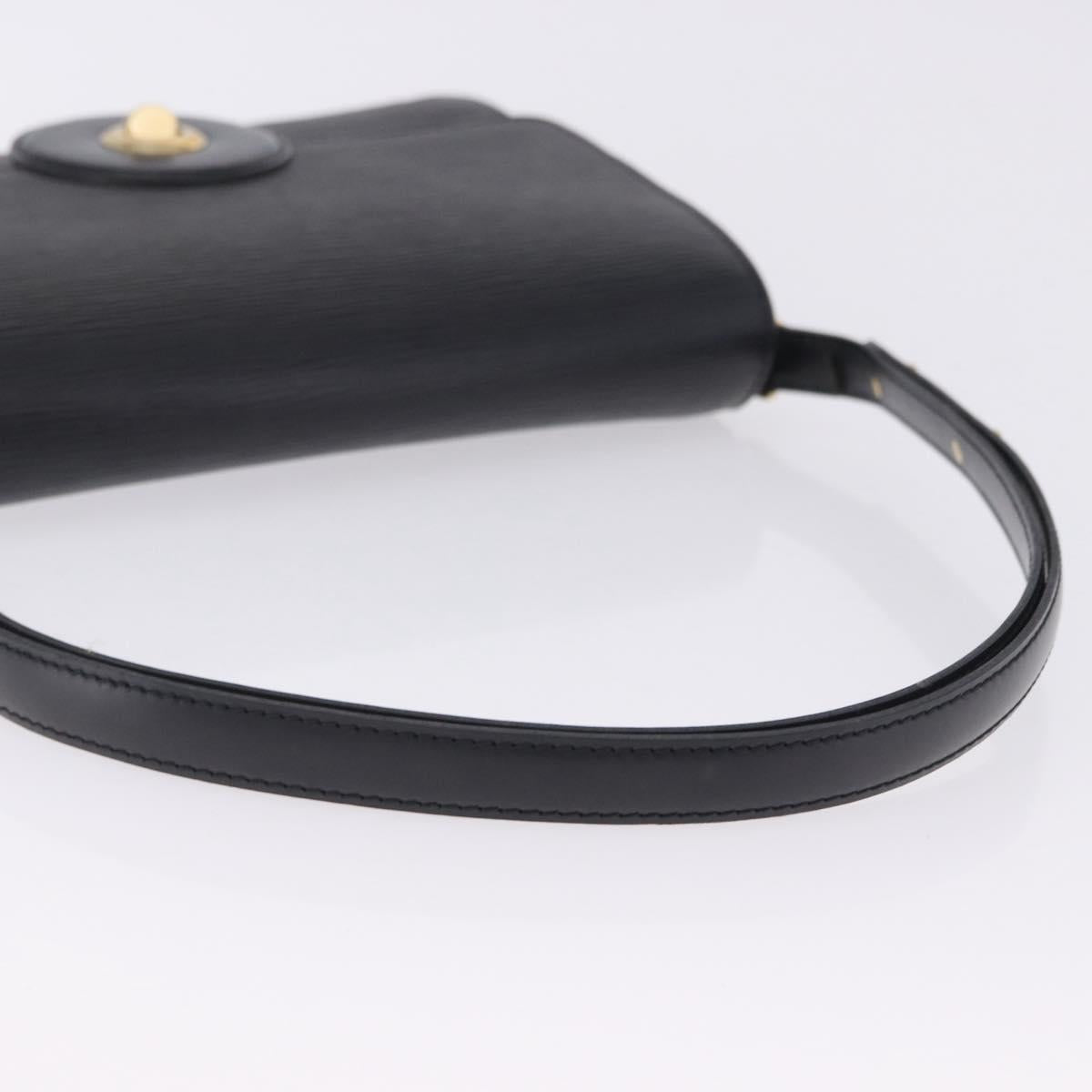 LOUIS VUITTON Epi Free Run Shoulder Bag Black M52402 LV Auth 205844A