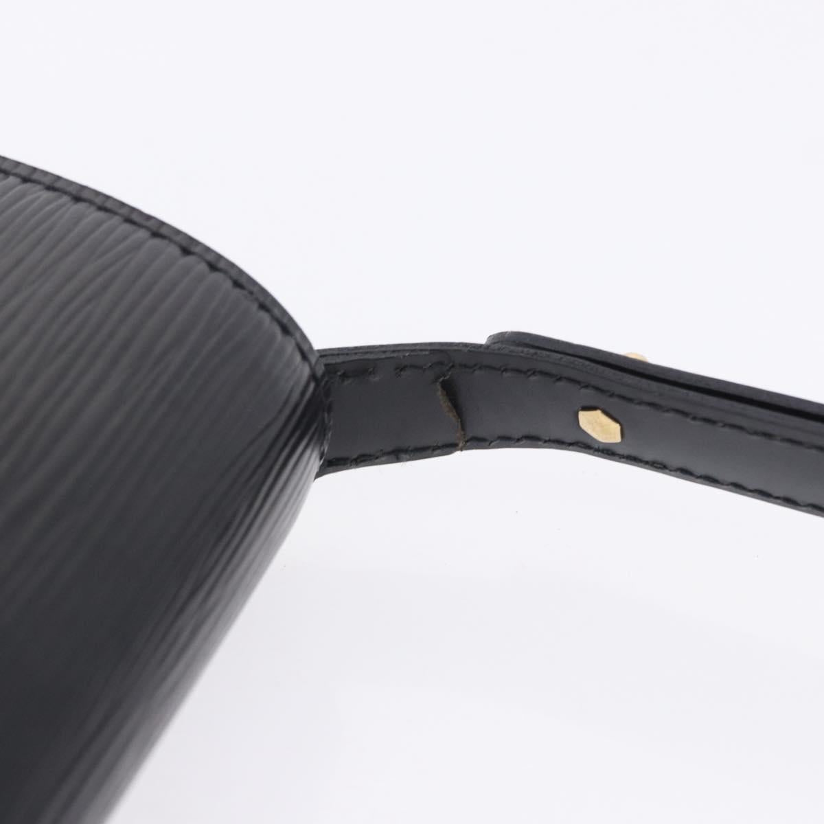 LOUIS VUITTON Epi Free Run Shoulder Bag Black M52402 LV Auth 205844A