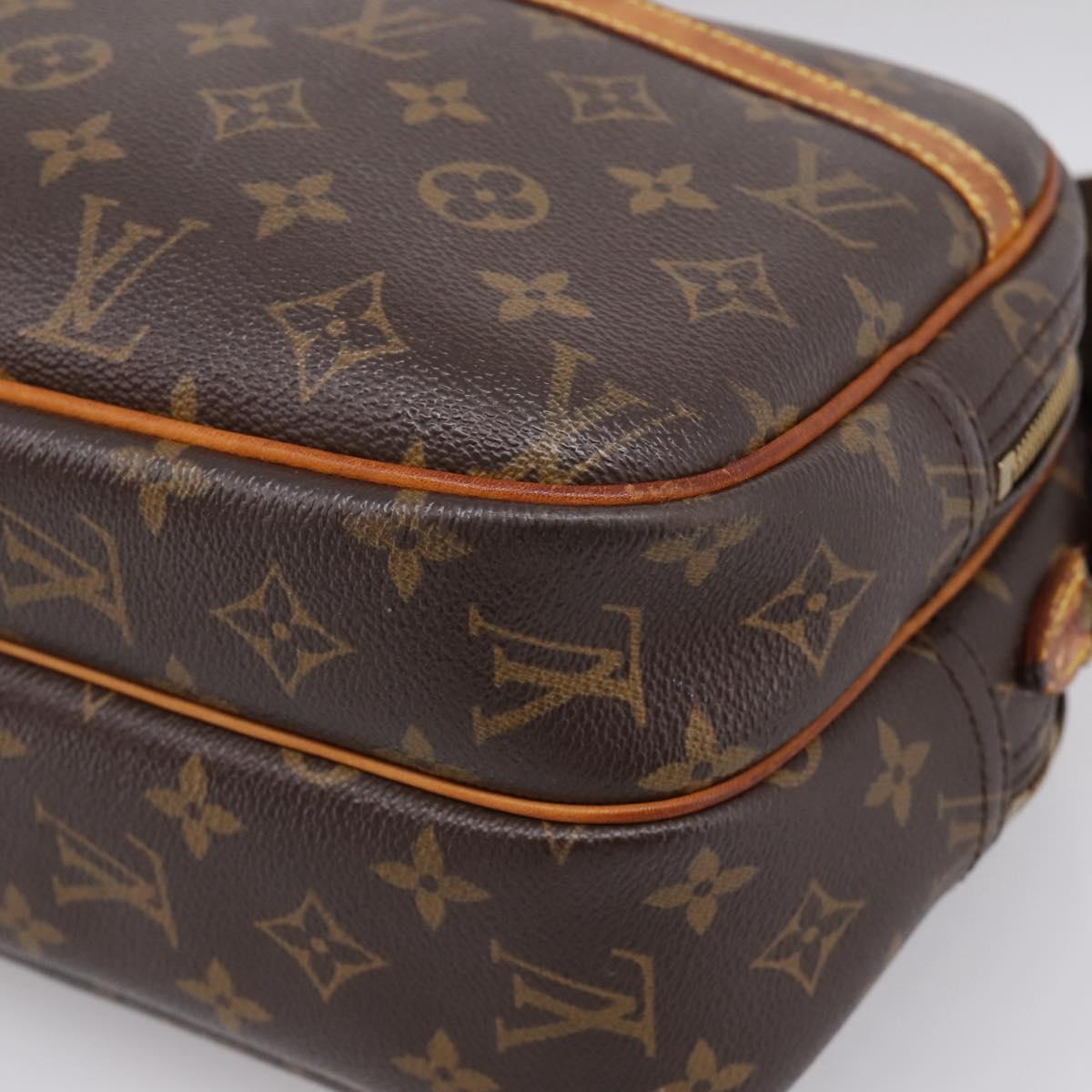 LOUIS VUITTON Monogram Reporter PM Shoulder Bag M45254 LV Auth 205847