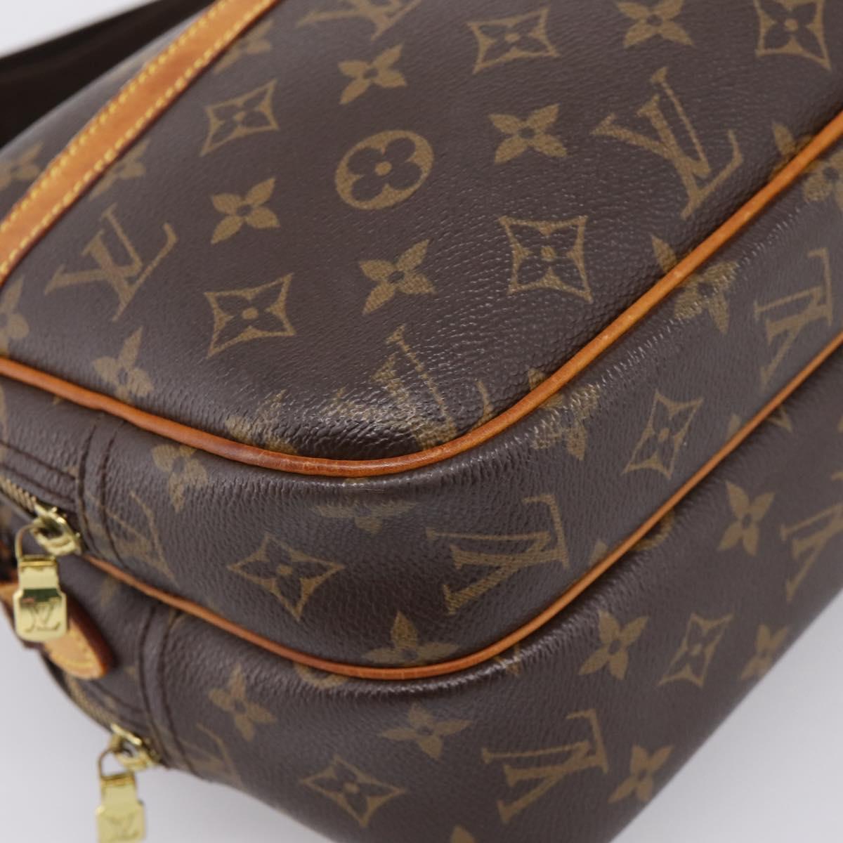 LOUIS VUITTON Monogram Reporter PM Shoulder Bag M45254 LV Auth 205847