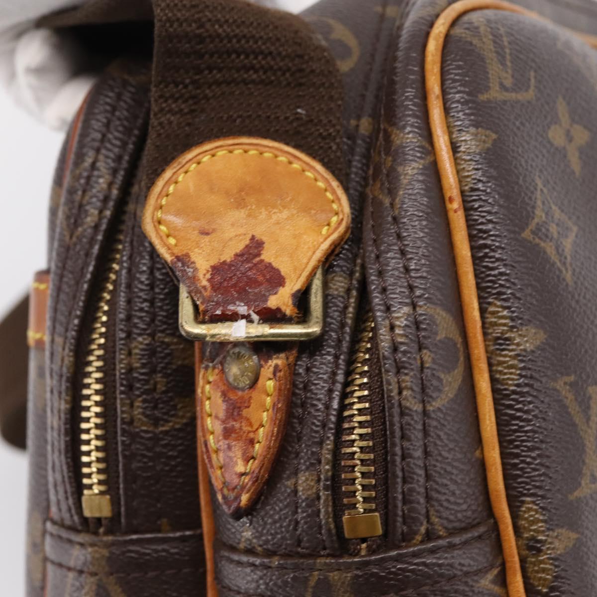 LOUIS VUITTON Monogram Reporter PM Shoulder Bag M45254 LV Auth 205847