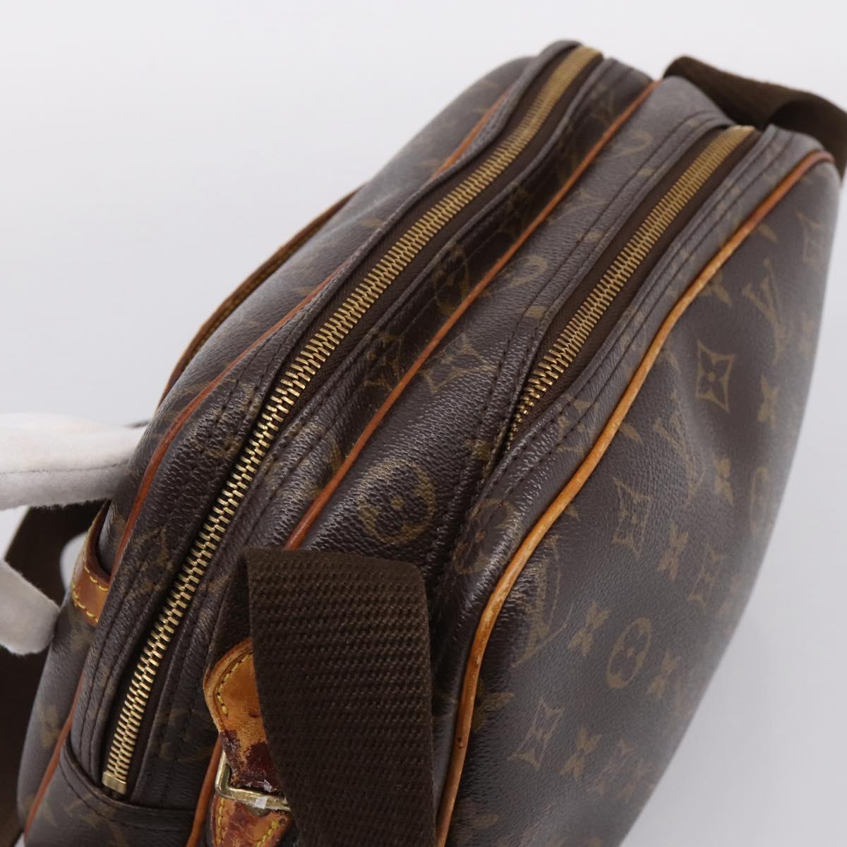 LOUIS VUITTON Monogram Reporter PM Shoulder Bag M45254 LV Auth 205847