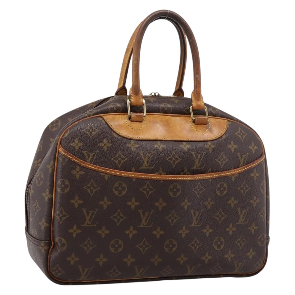 LOUIS VUITTON Monogram Deauville Hand Bag M47270 LV Auth 205849