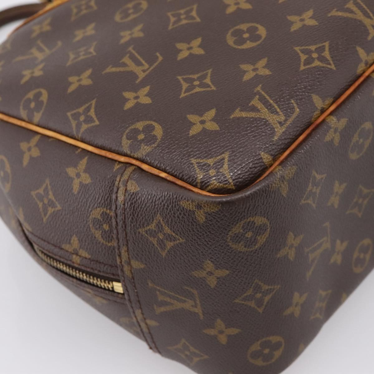 LOUIS VUITTON Monogram Deauville Hand Bag M47270 LV Auth 205849
