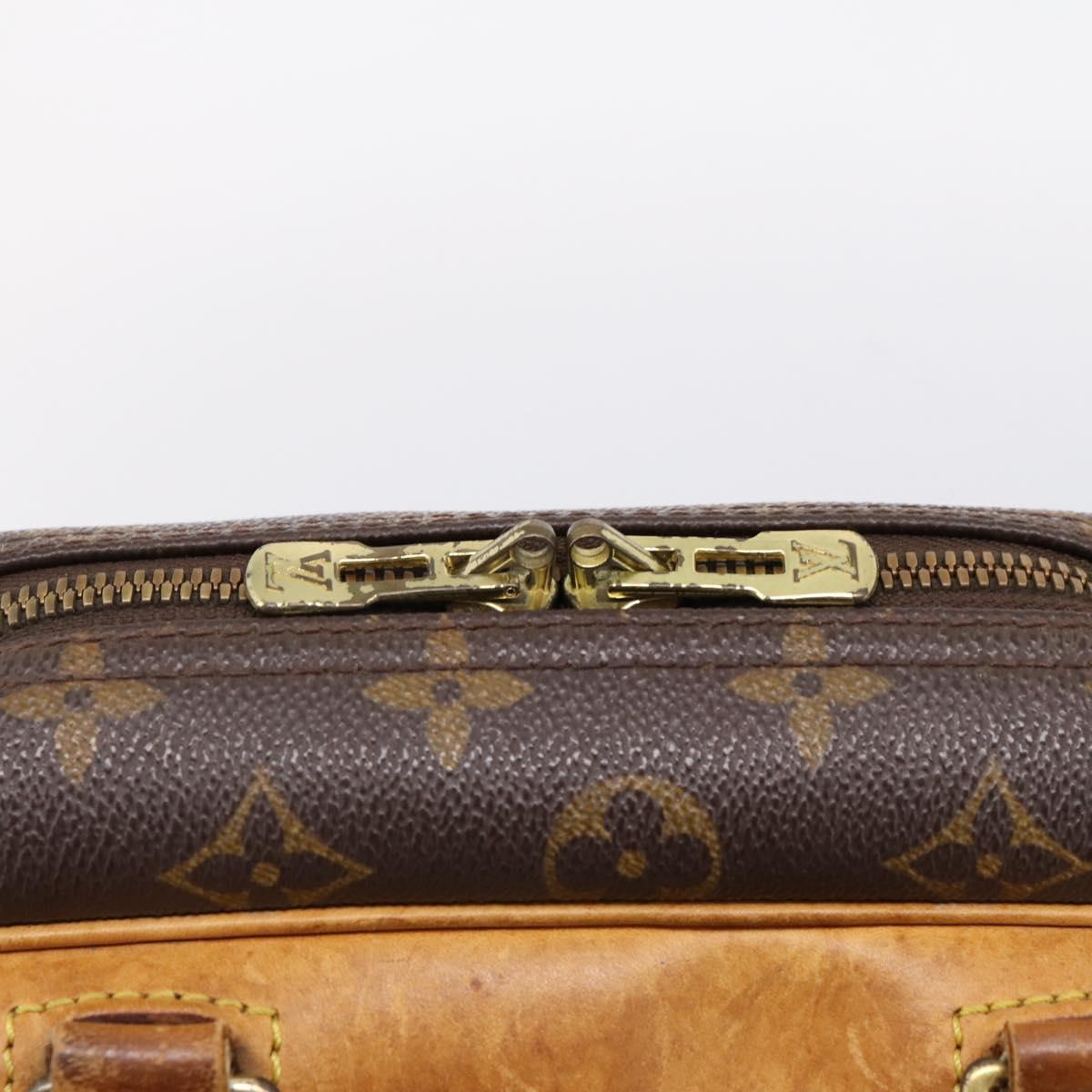 LOUIS VUITTON Monogram Deauville Hand Bag M47270 LV Auth 205849