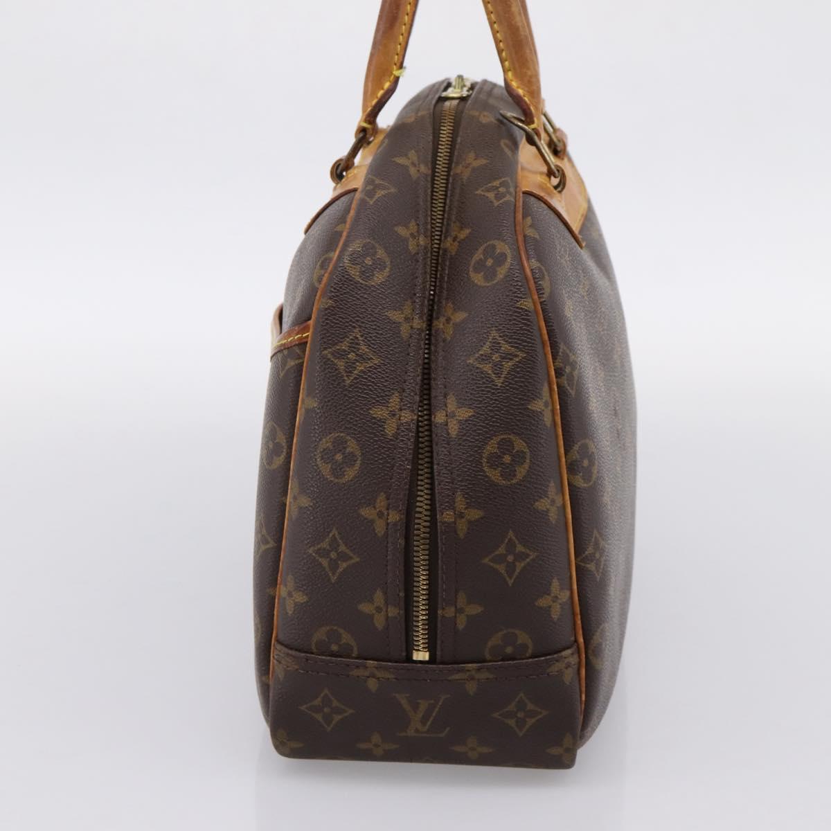 LOUIS VUITTON Monogram Deauville Hand Bag M47270 LV Auth 205849