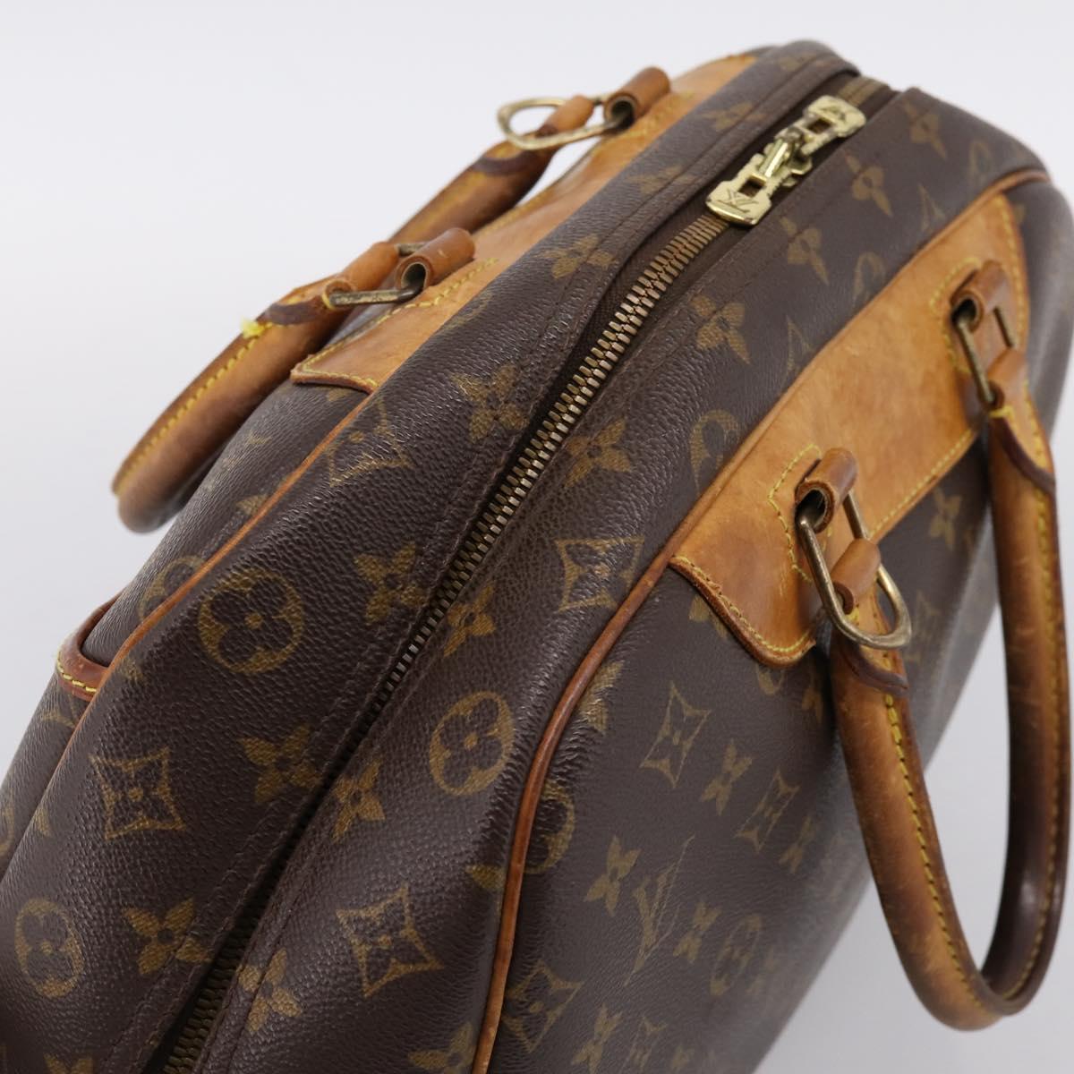 LOUIS VUITTON Monogram Deauville Hand Bag M47270 LV Auth 205849