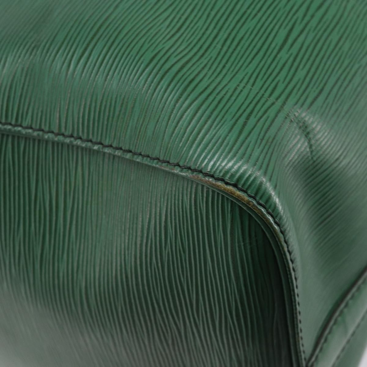 LOUIS VUITTON Epi Keepall 45 Boston Bag Green Keepall 45 LV Auth 205853