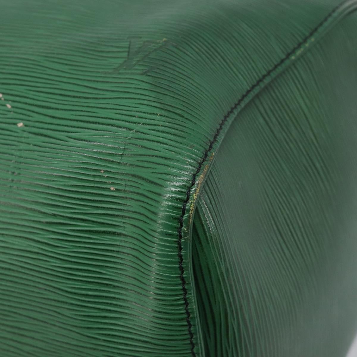 LOUIS VUITTON Epi Keepall 45 Boston Bag Green Keepall 45 LV Auth 205853